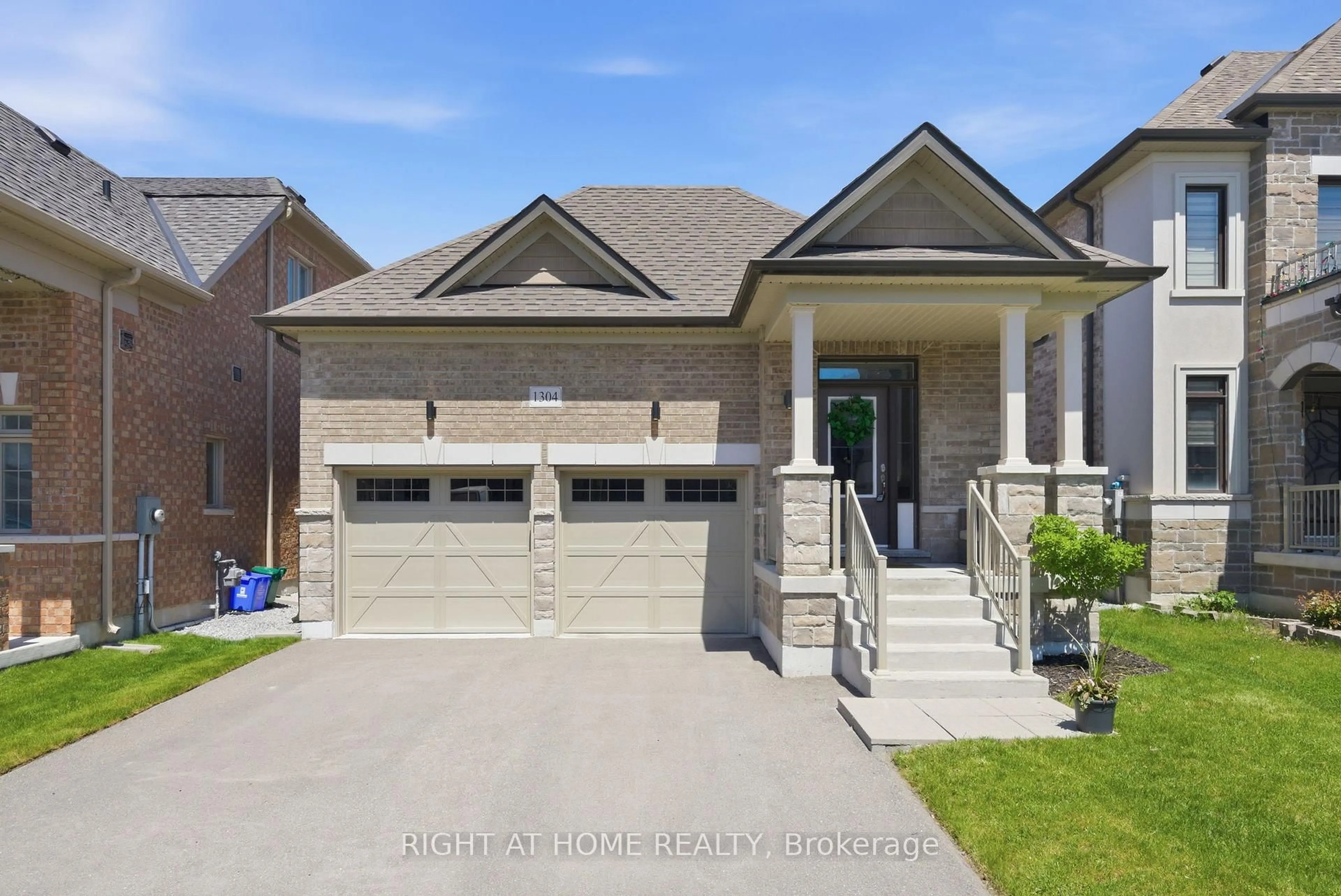 Home with brick exterior material, street for 1304 Apollo St, Oshawa Ontario L1K 3E6