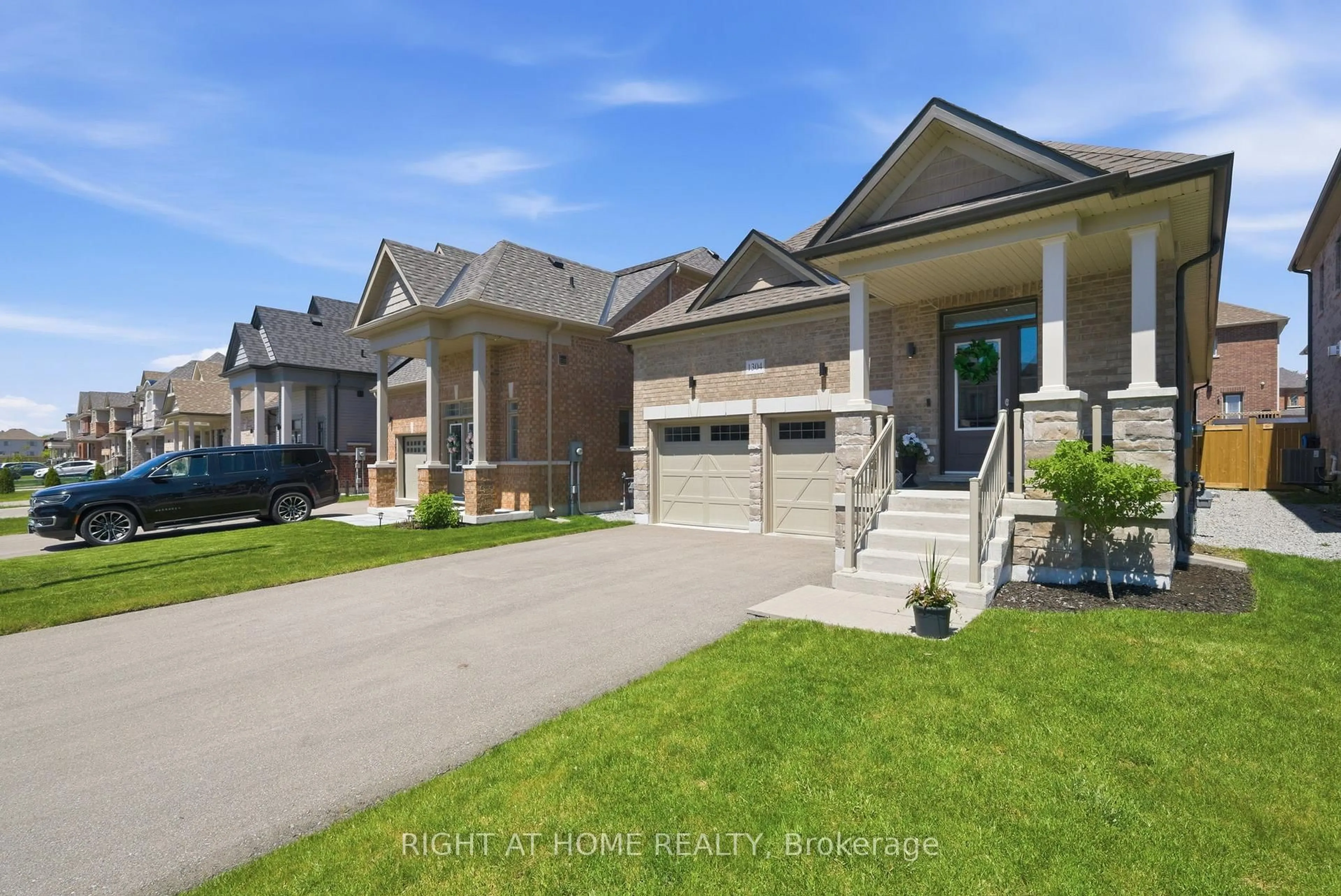 Home with brick exterior material, street for 1304 Apollo St, Oshawa Ontario L1K 3E6