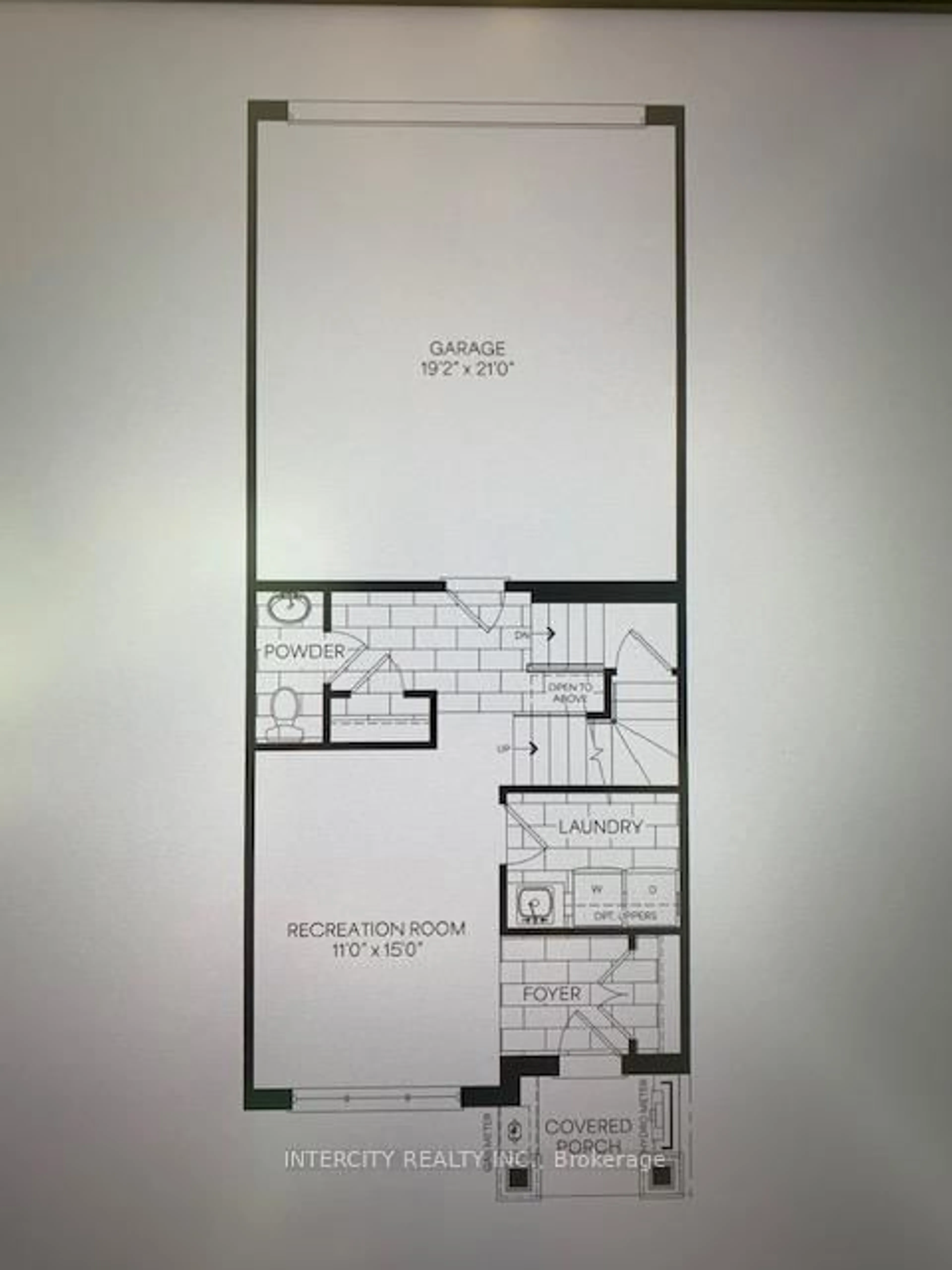 Floor plan for 123-3 Boscombe Lane, Whitby Ontario L1M 1Z5