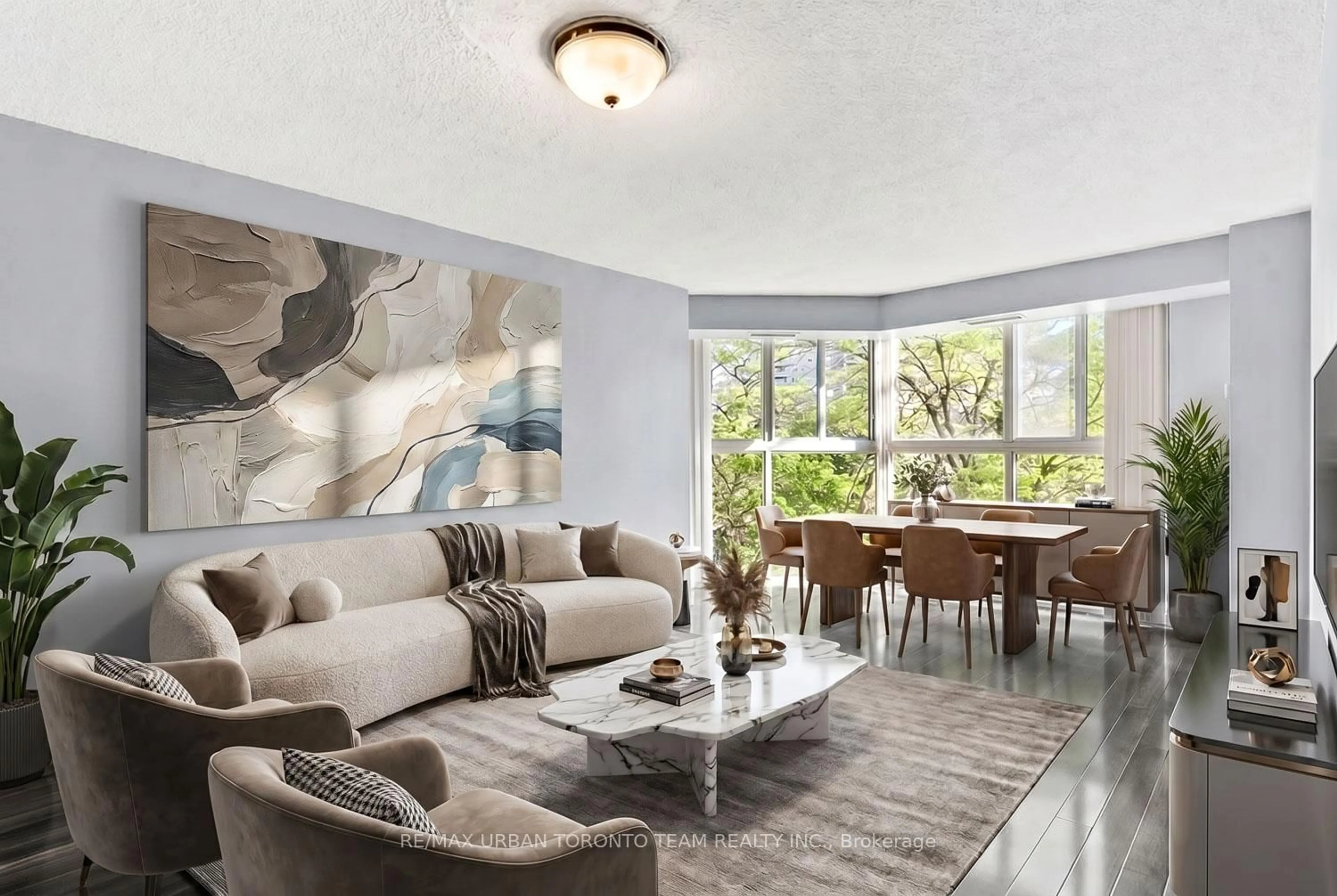 Living room with furniture, unknown for 90 Dale Ave #306, Toronto Ontario M1J 3N4
