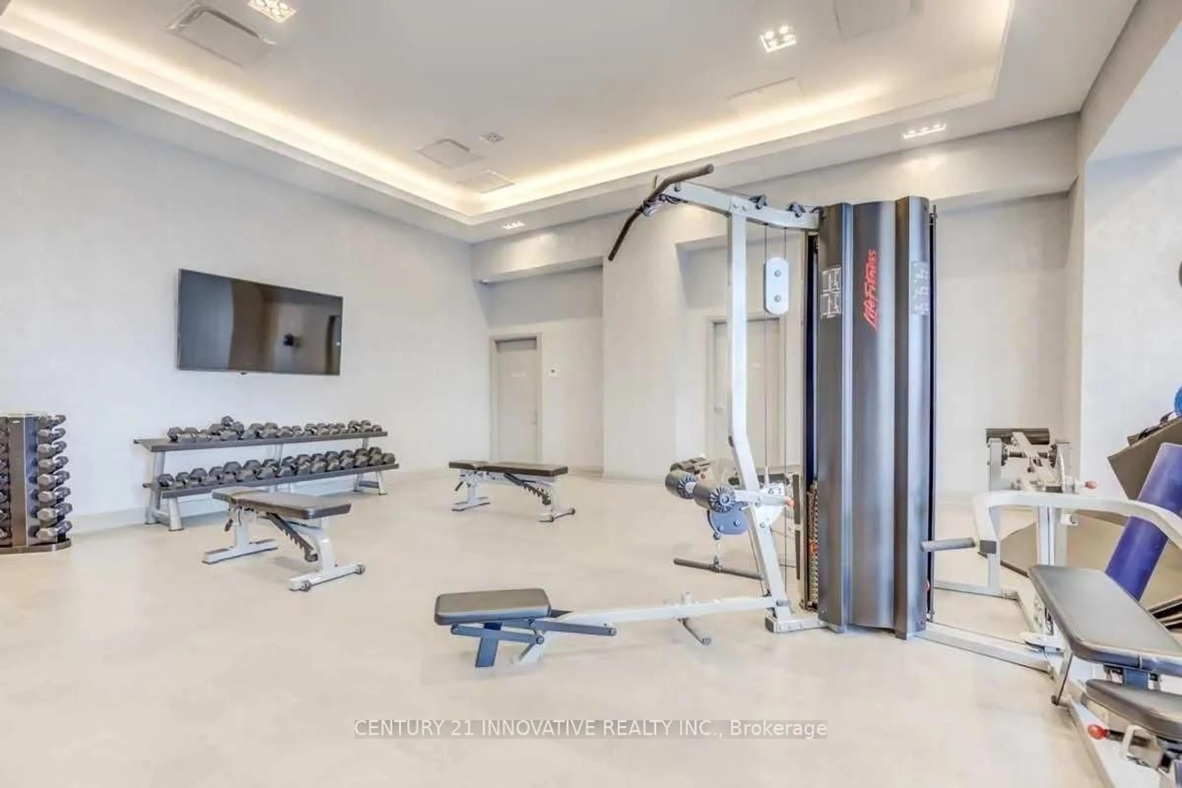 Gym or fitness room for 30 Meadowglen Place St #1602, Toronto Ontario M1H 3H3