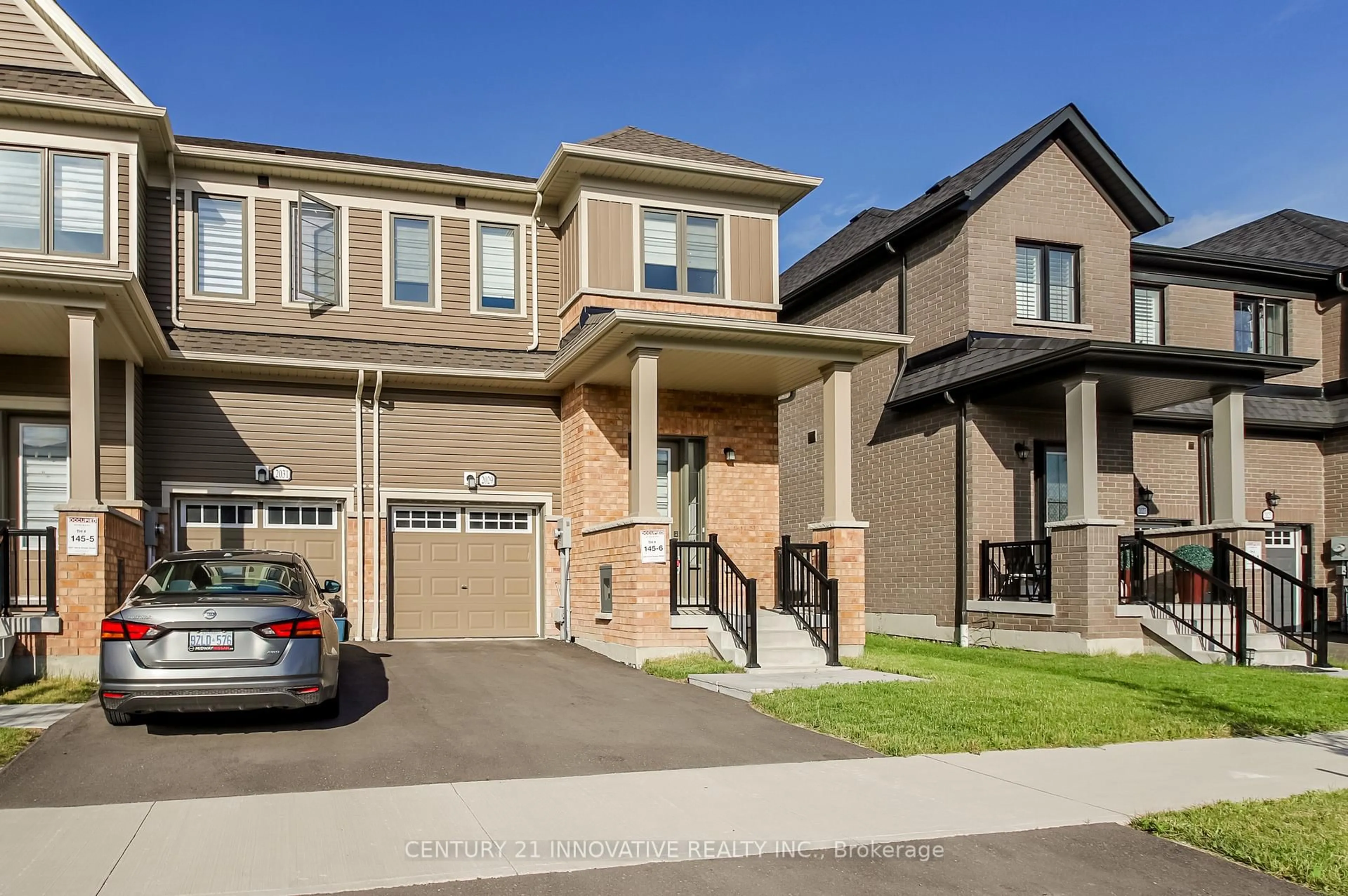 Home with brick exterior material, street for 2029 Verne Bowen St, Oshawa Ontario L1L 0S1