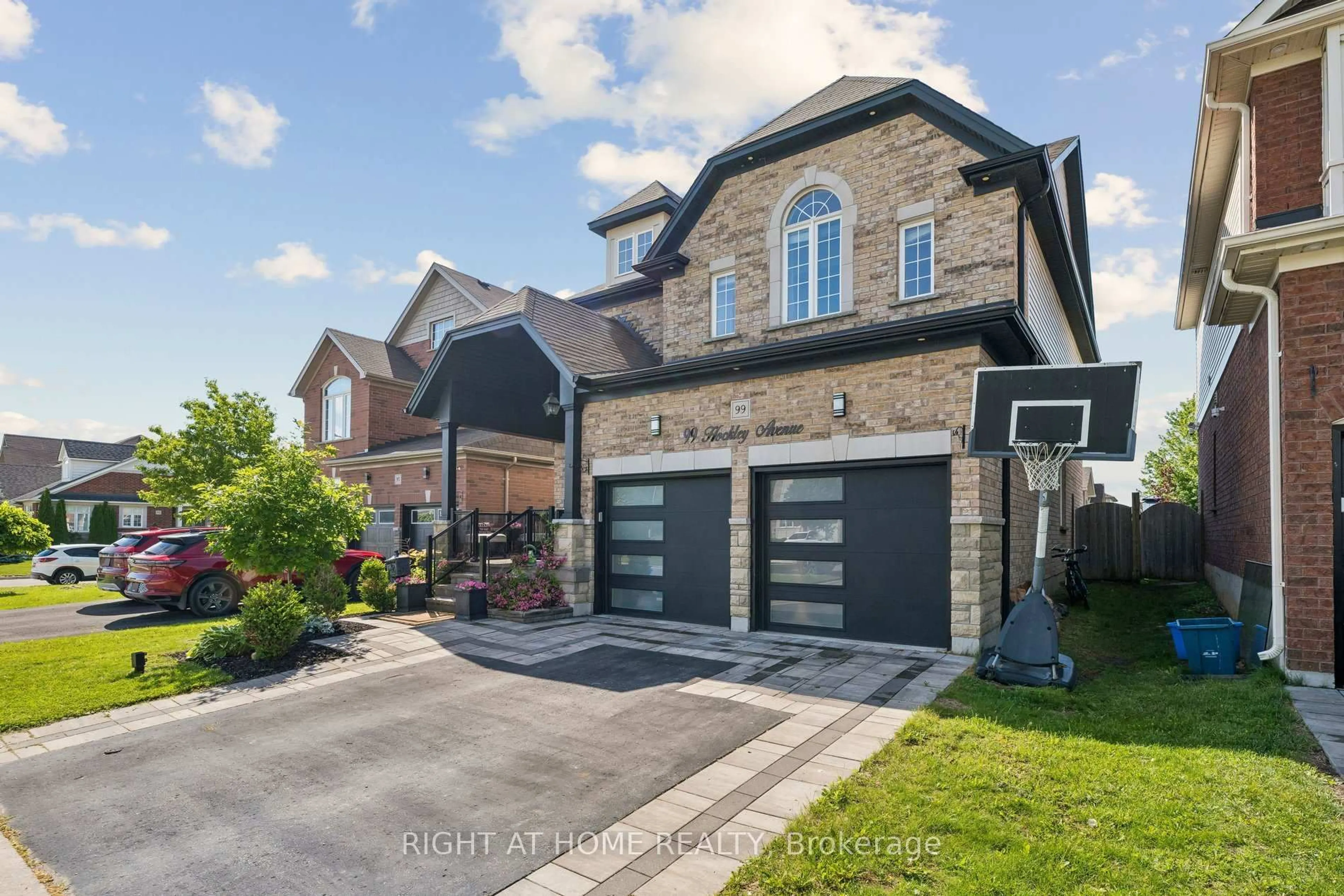 Home with brick exterior material, street for 99 Hockley Ave, Clarington Ontario L1C 0G4