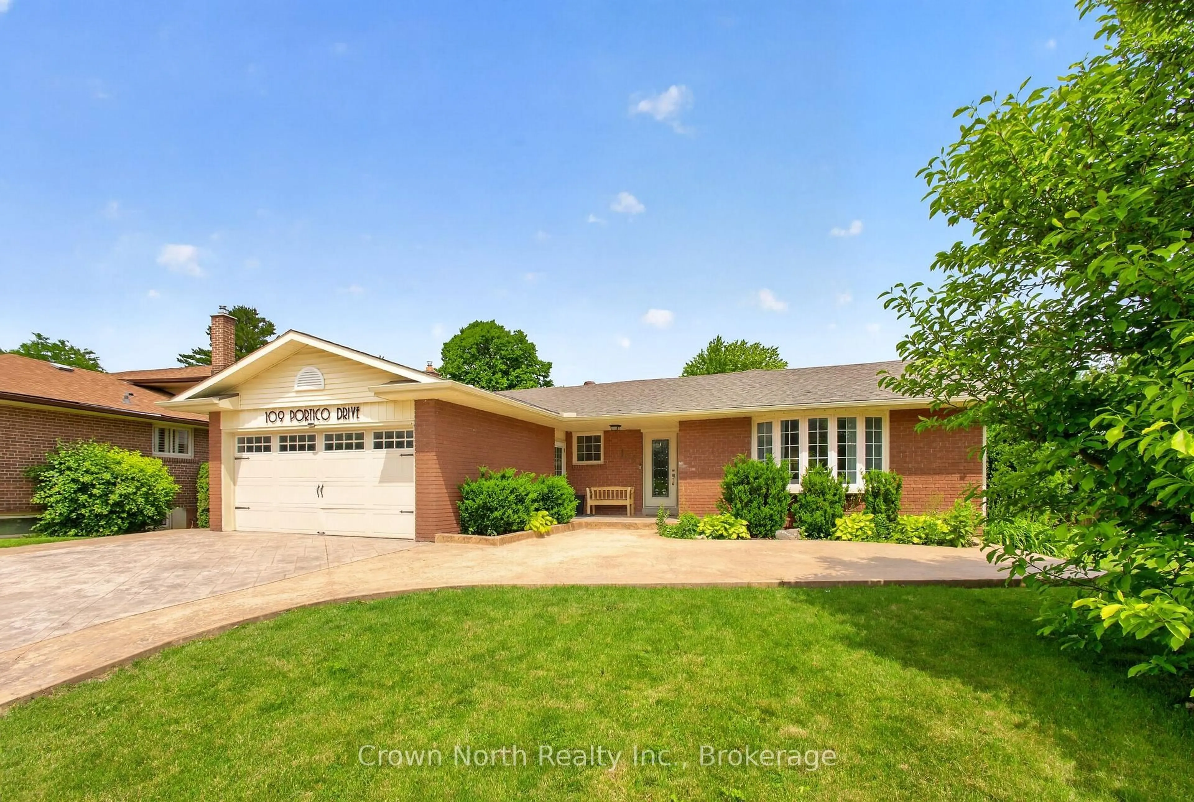 Home with brick exterior material, street for 109 Portico Dr, Toronto Ontario M1G 3R5