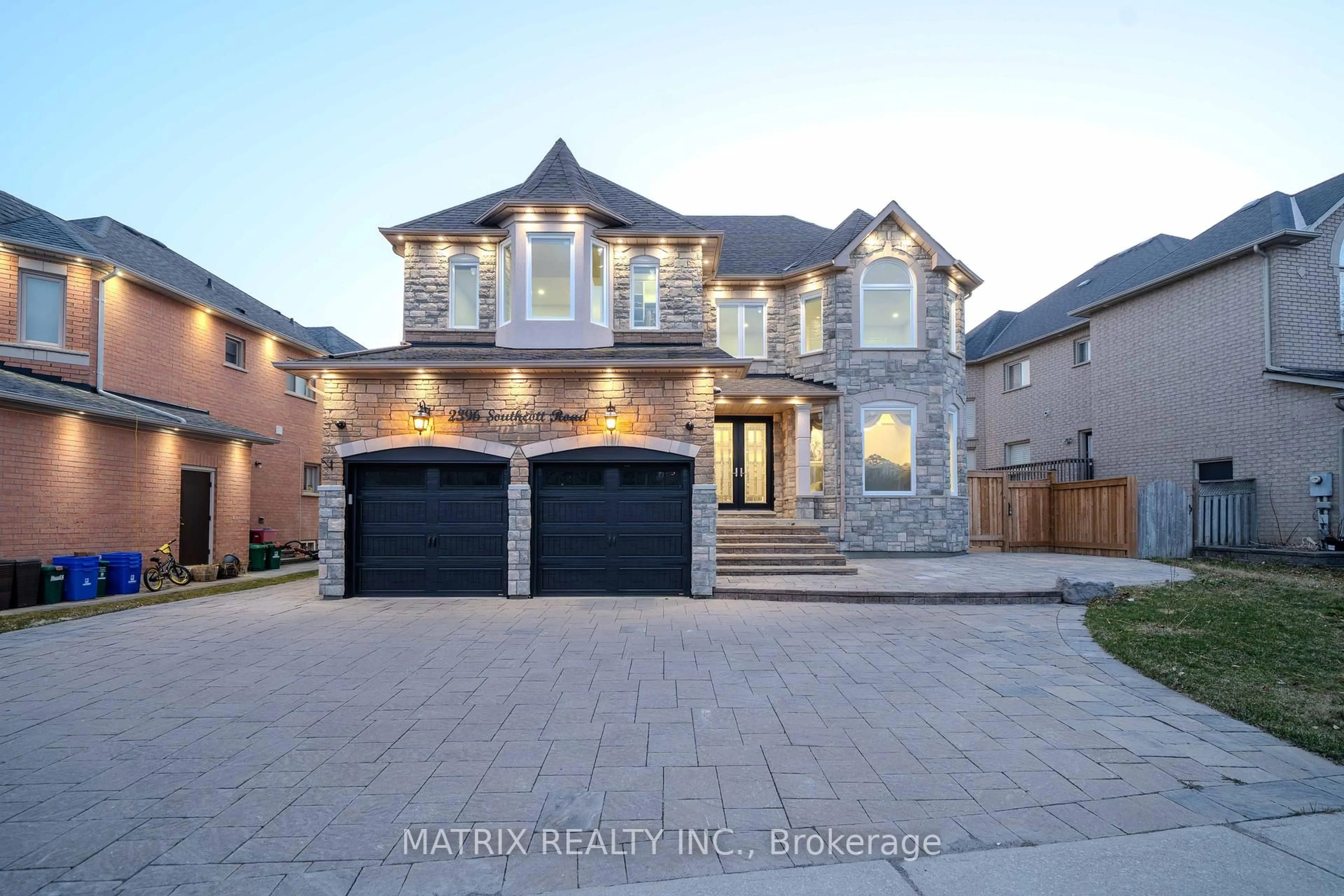 Home with brick exterior material, street for 2396 Southcott Rd, Pickering Ontario L1X 2T3