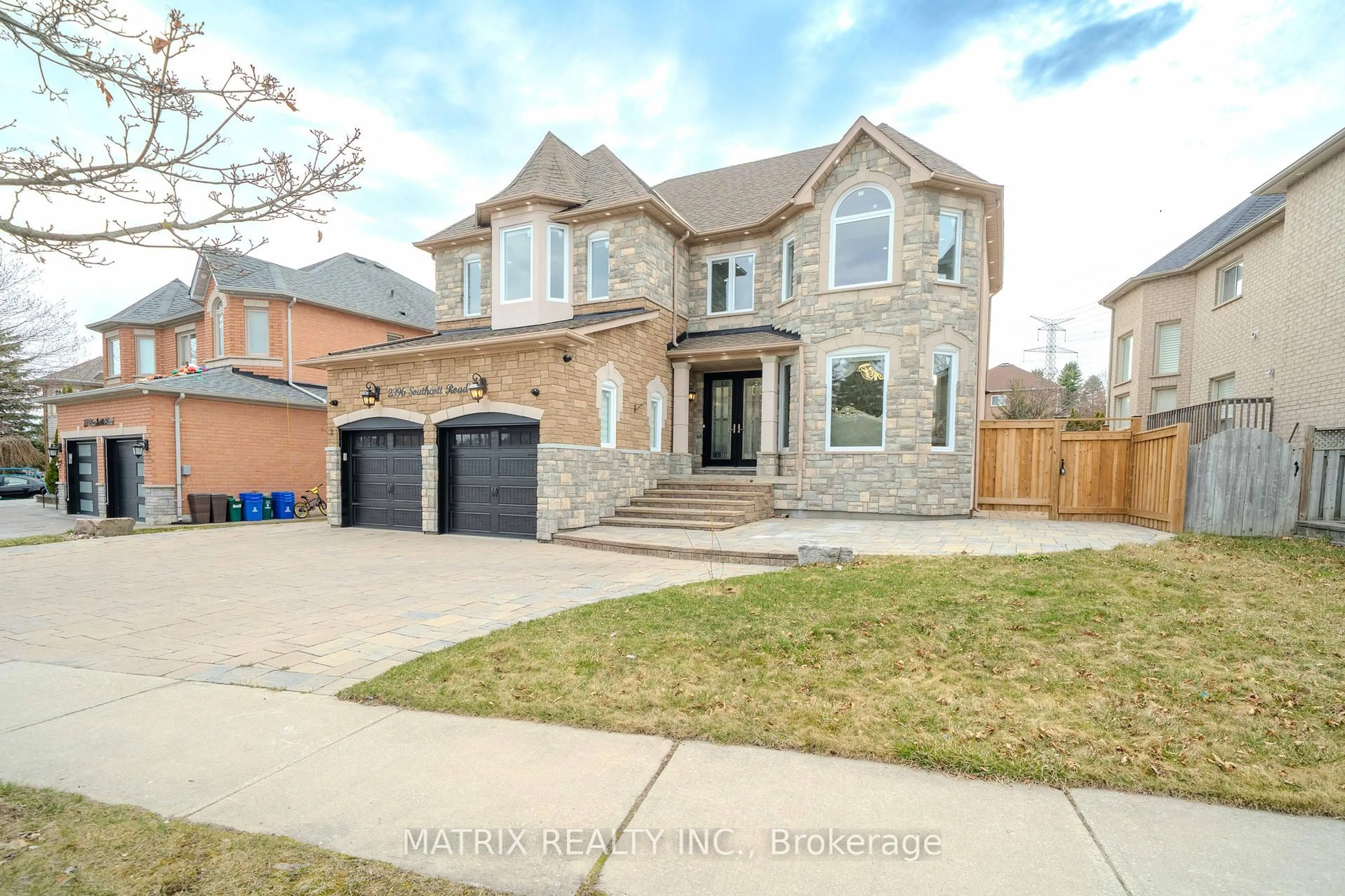 Home with brick exterior material, street for 2396 Southcott Rd, Pickering Ontario L1X 2T3