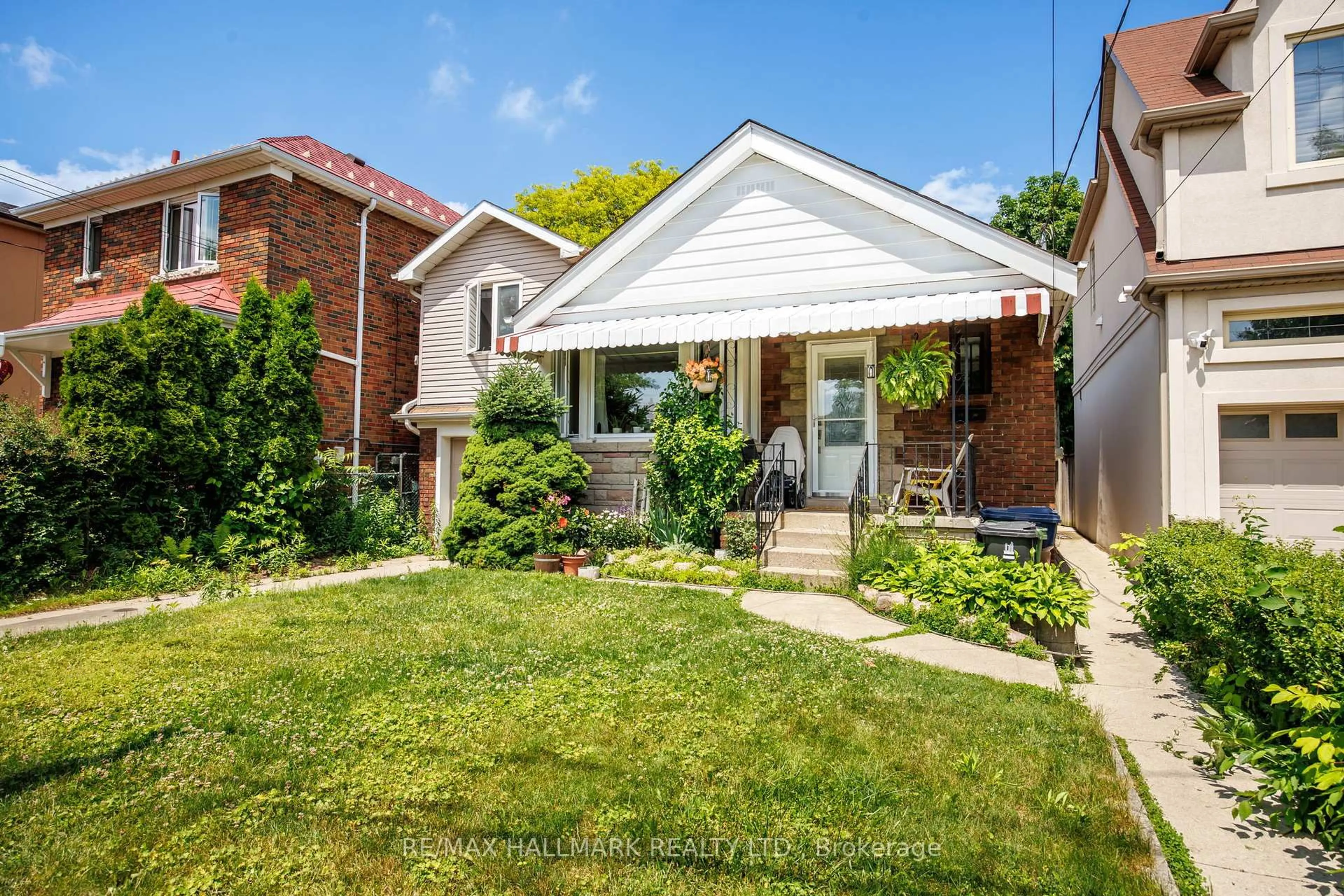 Home with brick exterior material, street for 8 Davies Cres, Toronto Ontario M4J 2X5