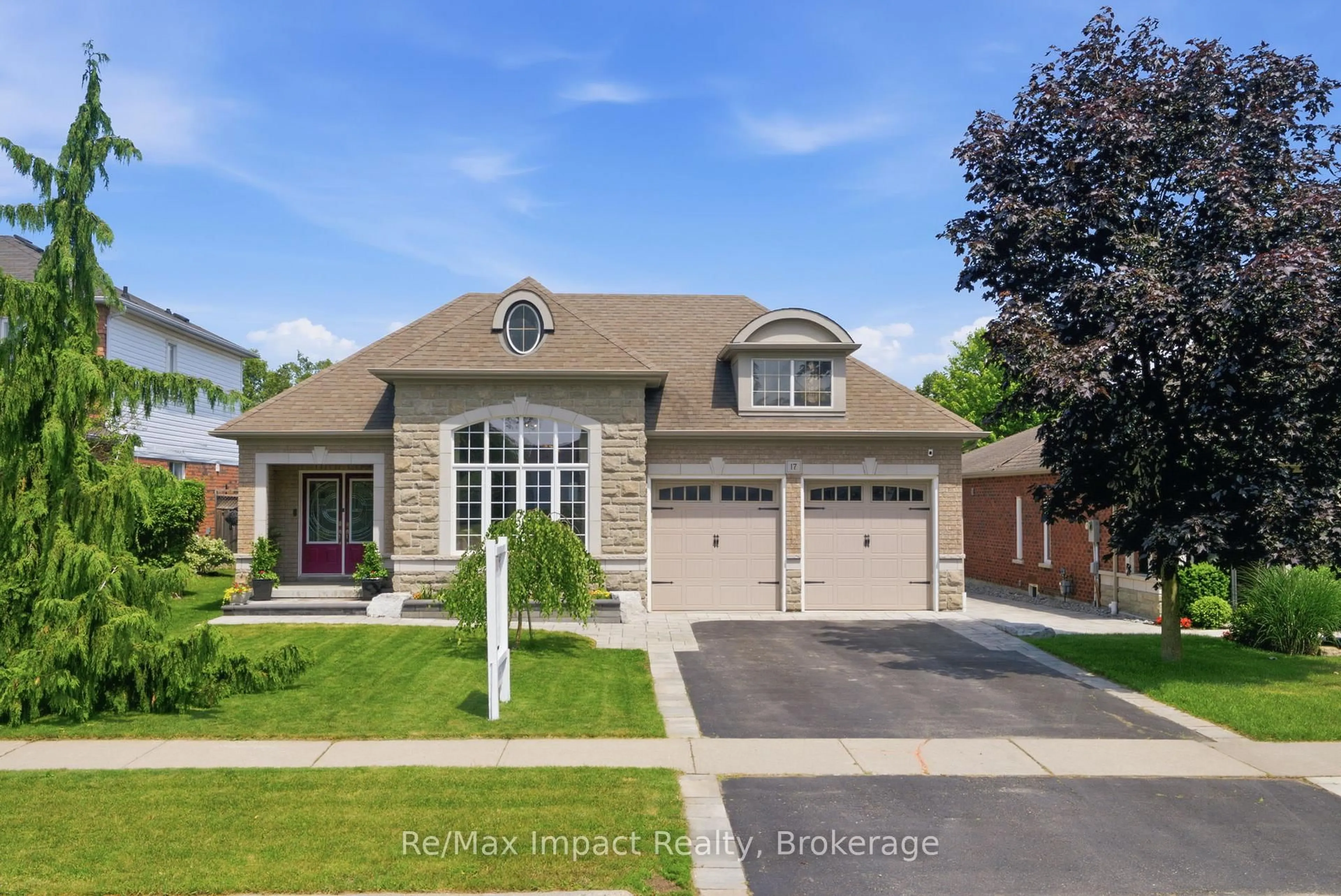 Home with brick exterior material, street for 17 Bradshaw St, Clarington Ontario L1C 2H4