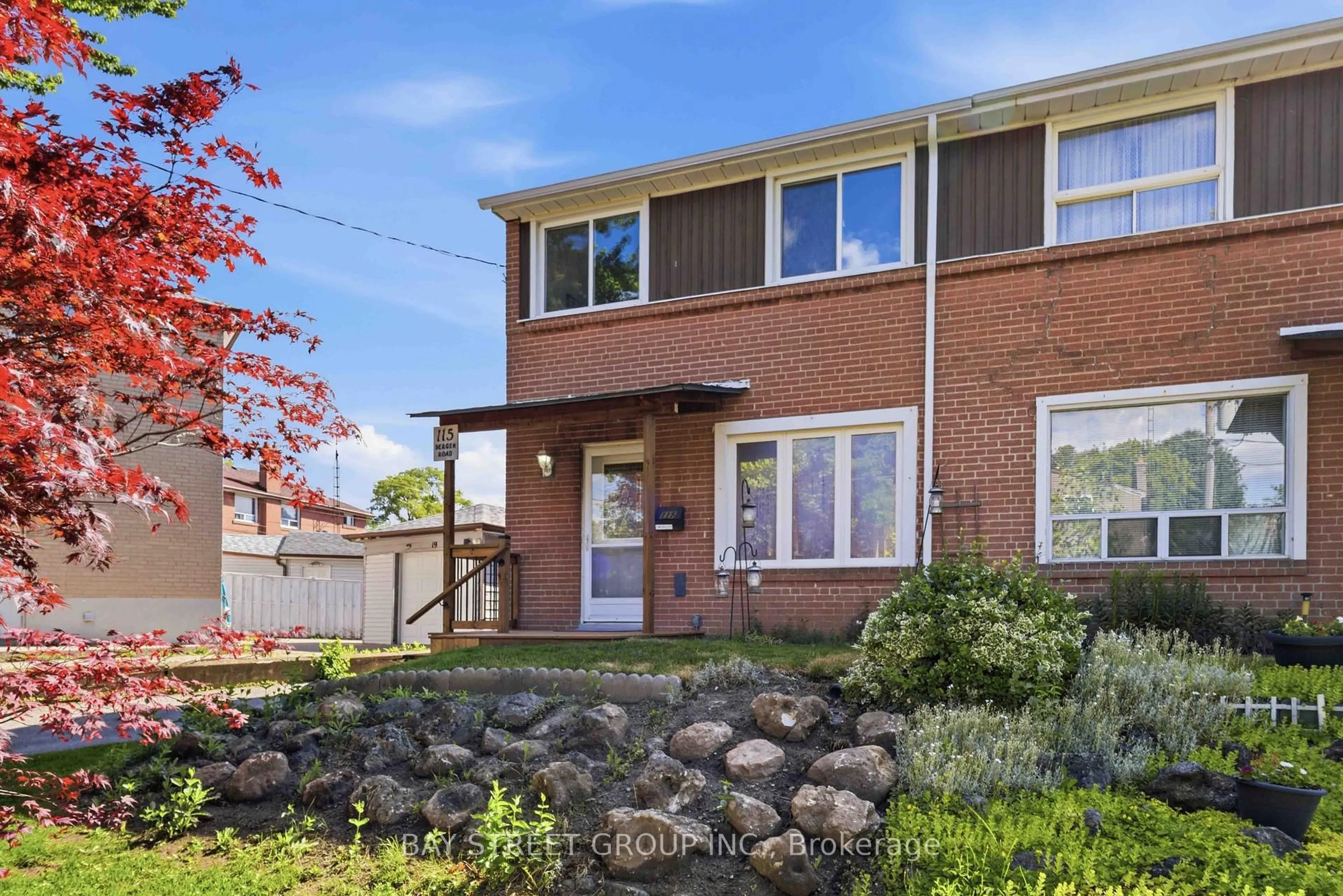 Home with brick exterior material, street for 115 Bergen Rd, Toronto Ontario M1P 1S3