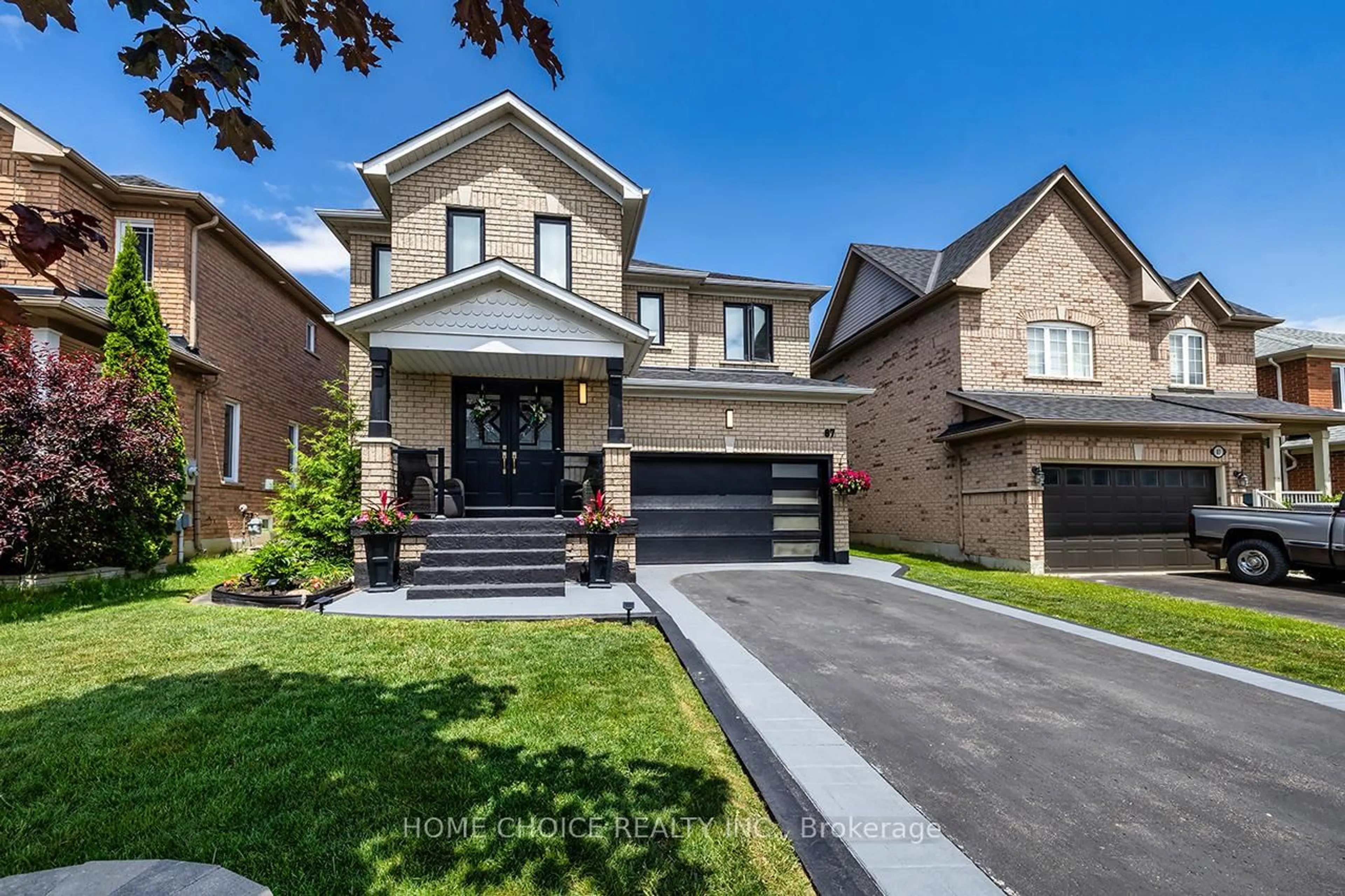Home with brick exterior material, street for 87 Beckett Cres, Clarington Ontario L1E 3J4
