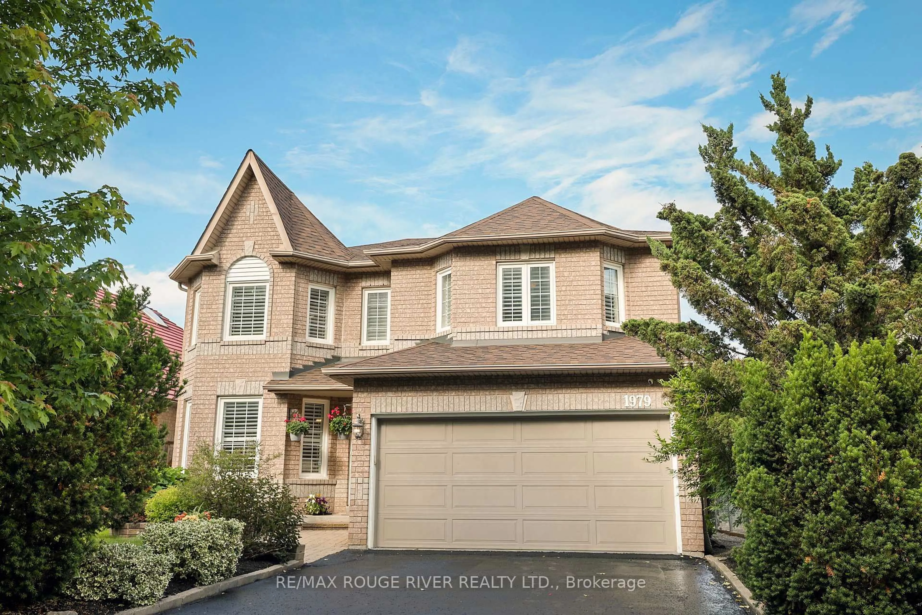 Home with brick exterior material, street for 1979 Rosebank Rd, Pickering Ontario L1V 1P7