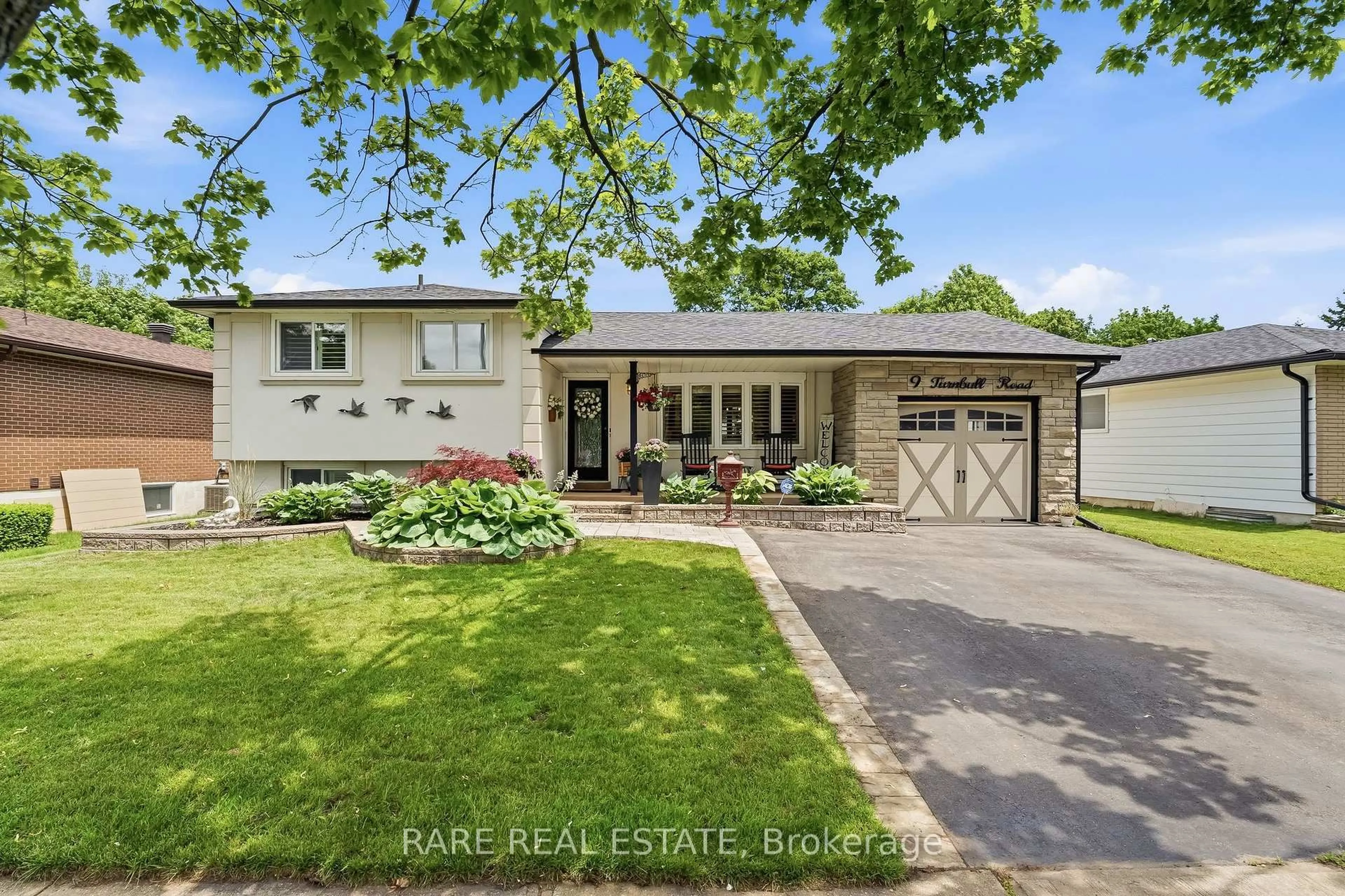 Home with brick exterior material, street for 9 Turnbull Rd, Ajax Ontario L1S 2W8