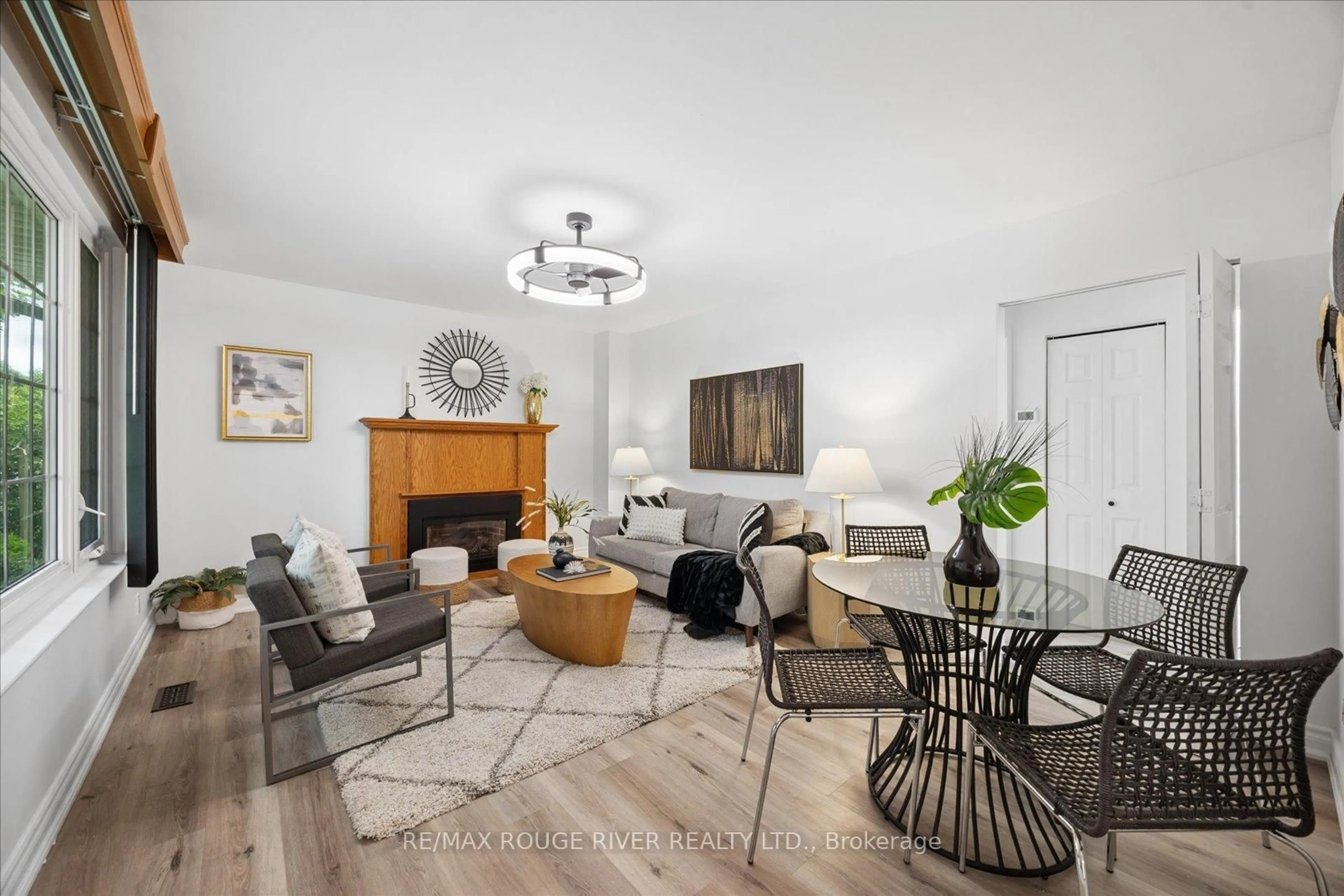 Living room with furniture, unknown for 861 Douglas Ave, Pickering Ontario L1W 1N5