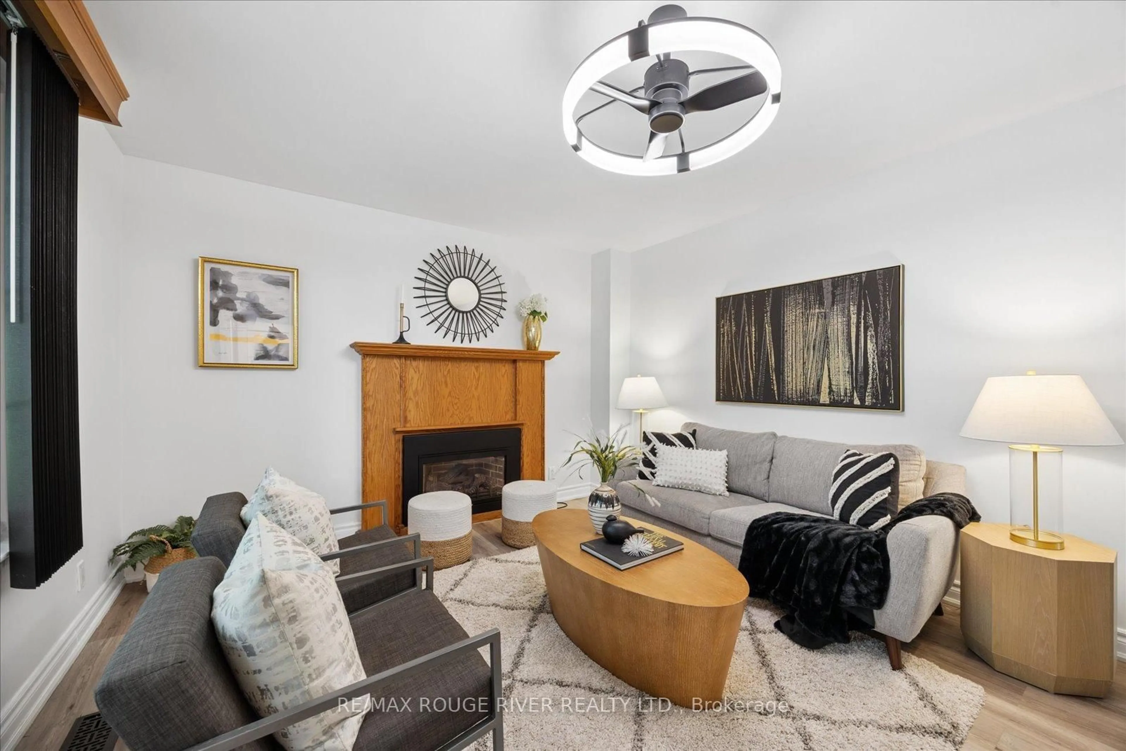 Living room with furniture, unknown for 861 Douglas Ave, Pickering Ontario L1W 1N5