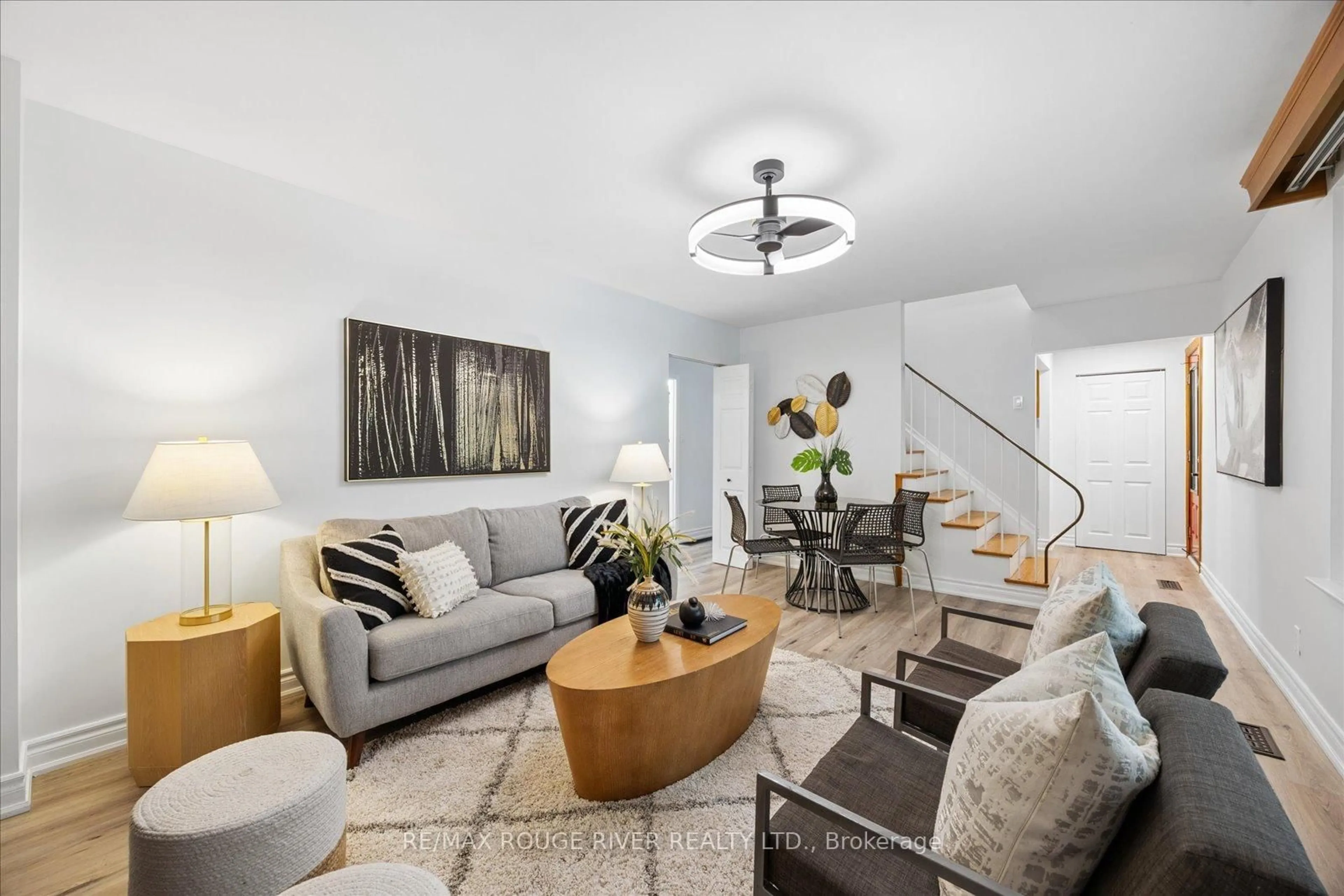Living room with furniture, unknown for 861 Douglas Ave, Pickering Ontario L1W 1N5