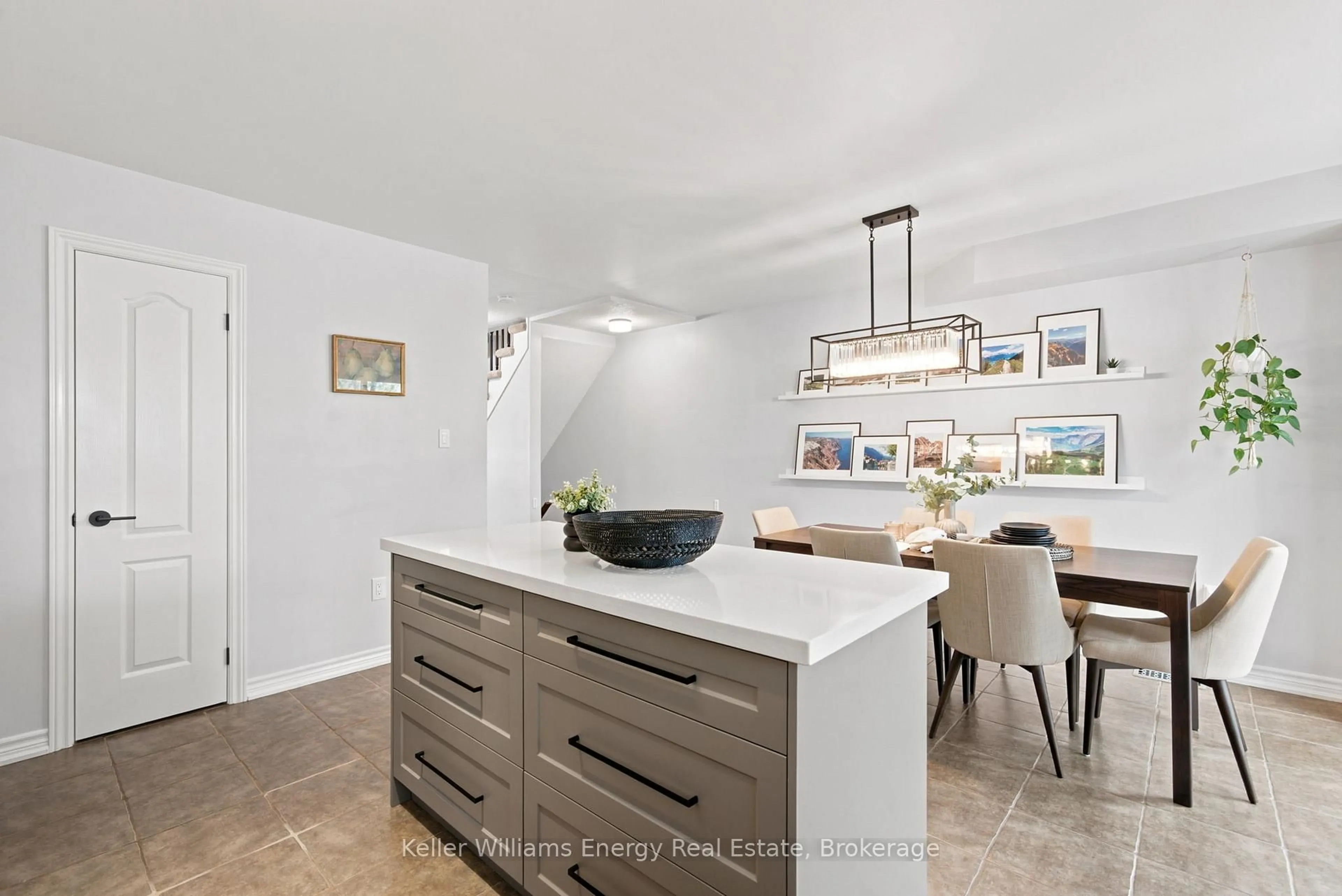 Open concept kitchen, ceramic/tile floor for 24 Katerson Lane, Clarington Ontario L1E 0E9
