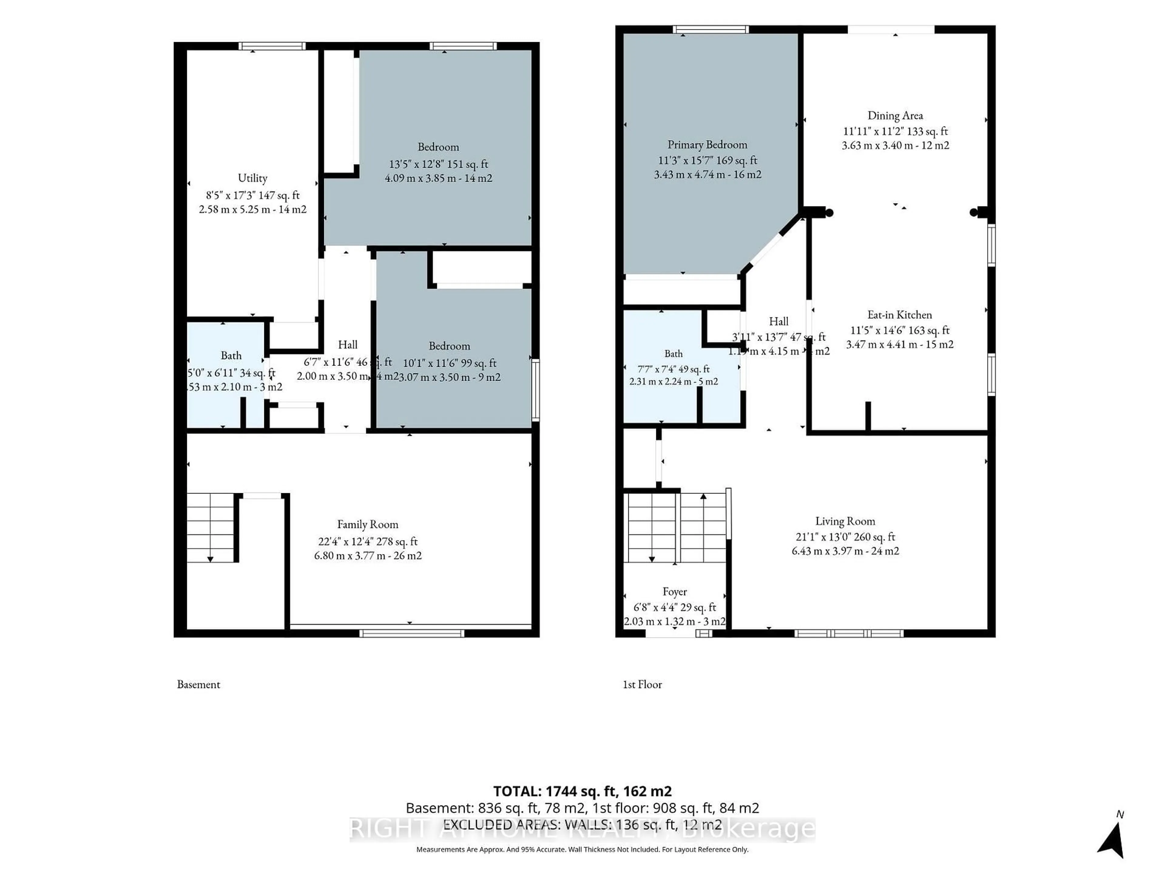 Floor plan for 210 SENECA Ave, Oshawa Ontario L1G 3V6