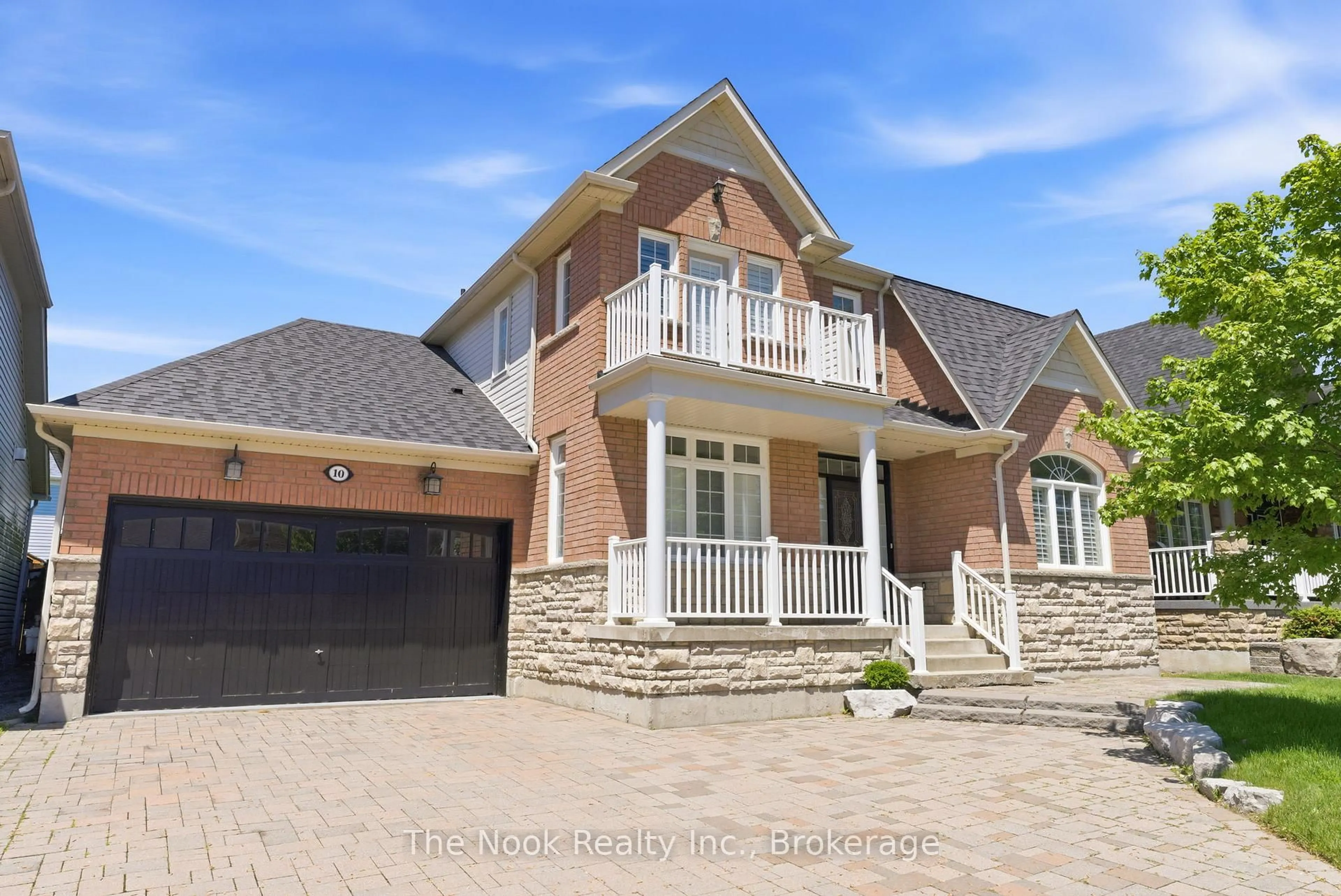 Home with brick exterior material, street for 10 Sisson Lane, Clarington Ontario L1B 0A7