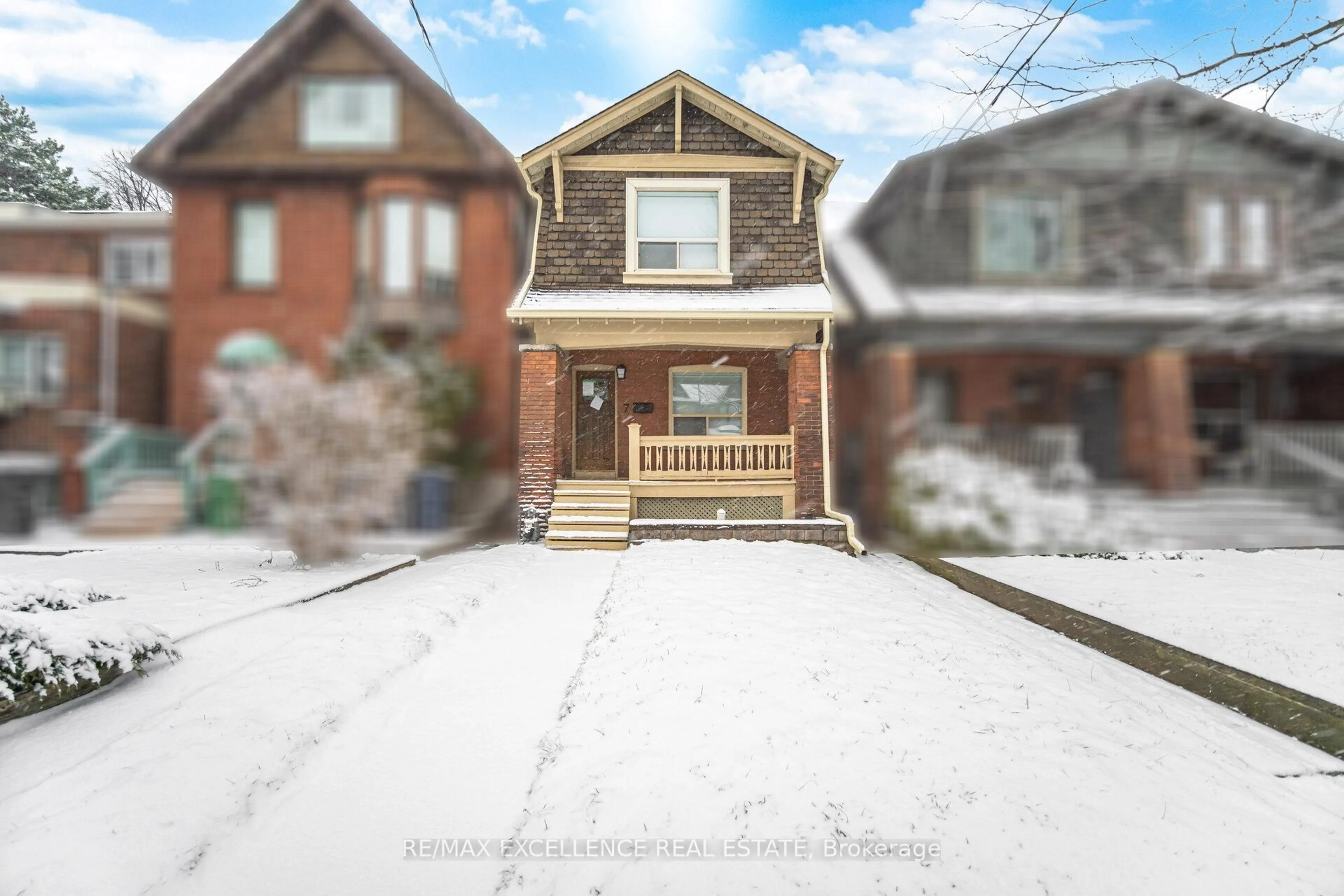 Home with brick exterior material, street for 7 Arundel Ave, Toronto Ontario M4K 3A1