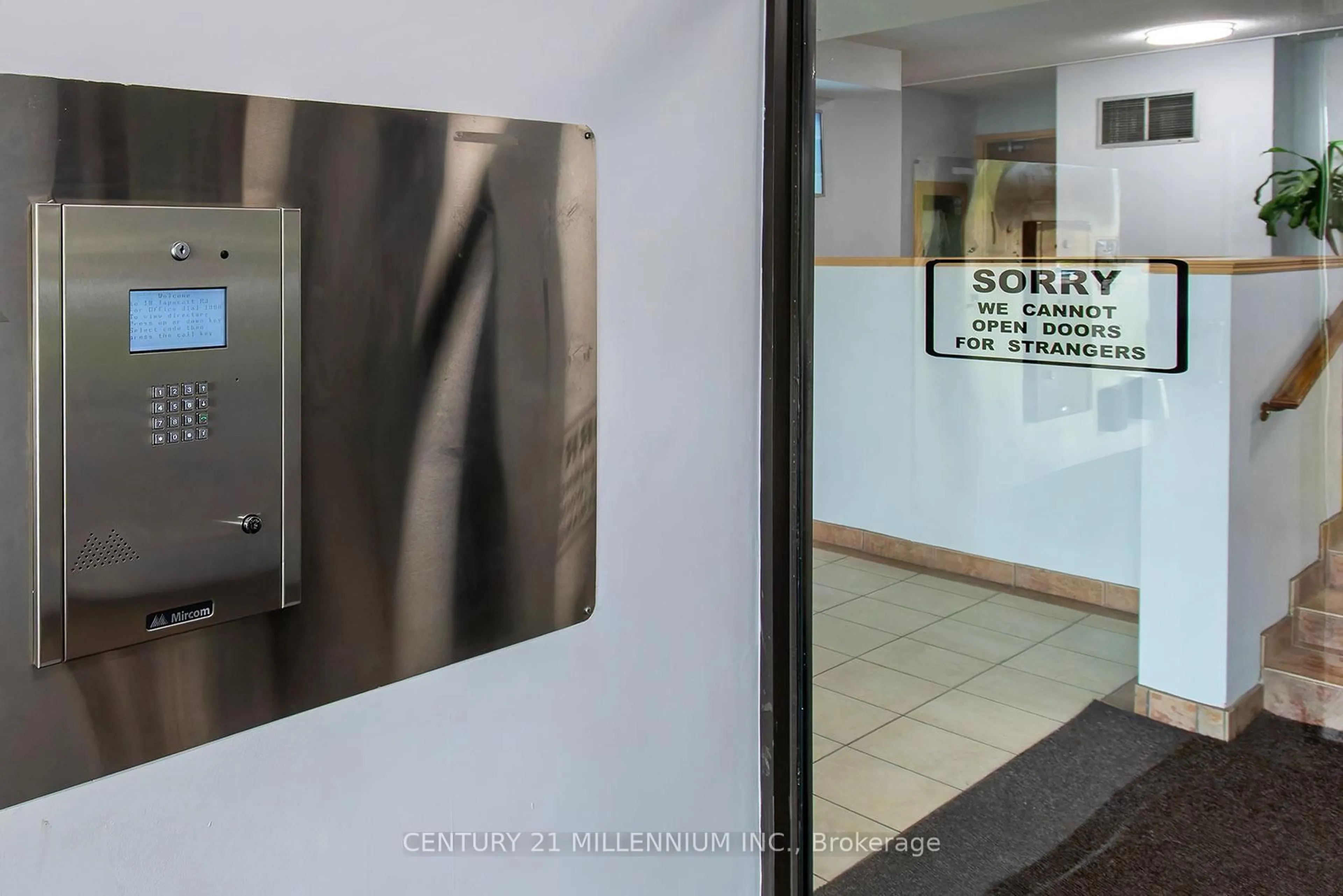 Lobby for 10 Tapscott Cross #210, Toronto Ontario M1B 3L9