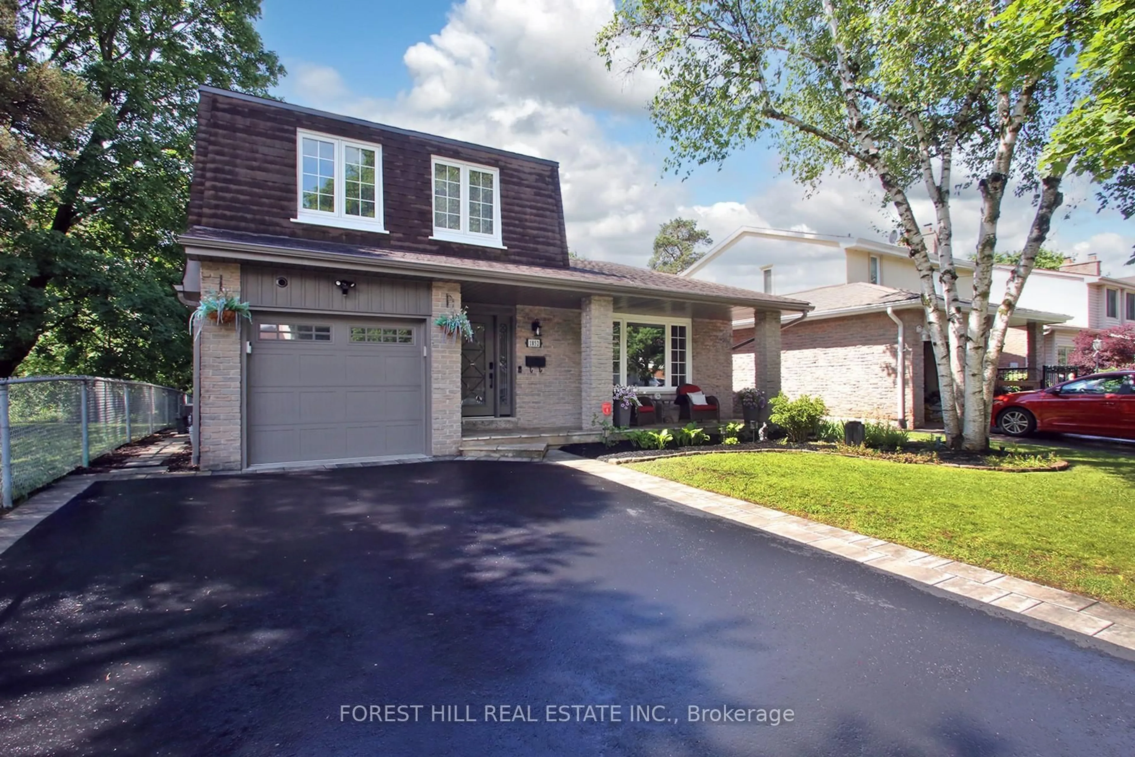 Home with vinyl exterior material, street for 1852 Bowler Dr, Pickering Ontario L1V 3E4