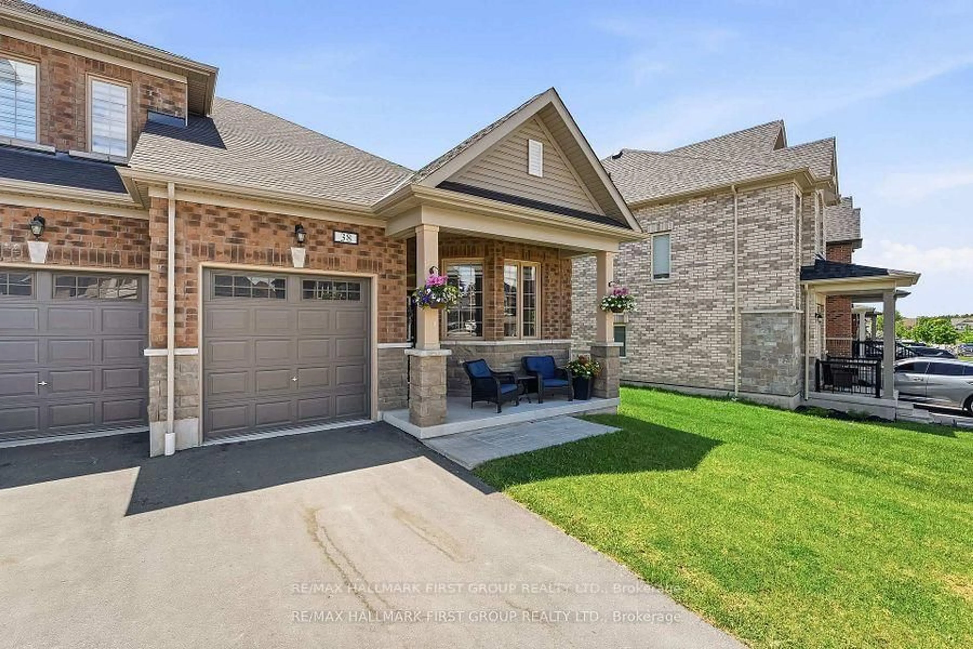 Home with brick exterior material, street for 38 Southampton St, Scugog Ontario L9L 0C6