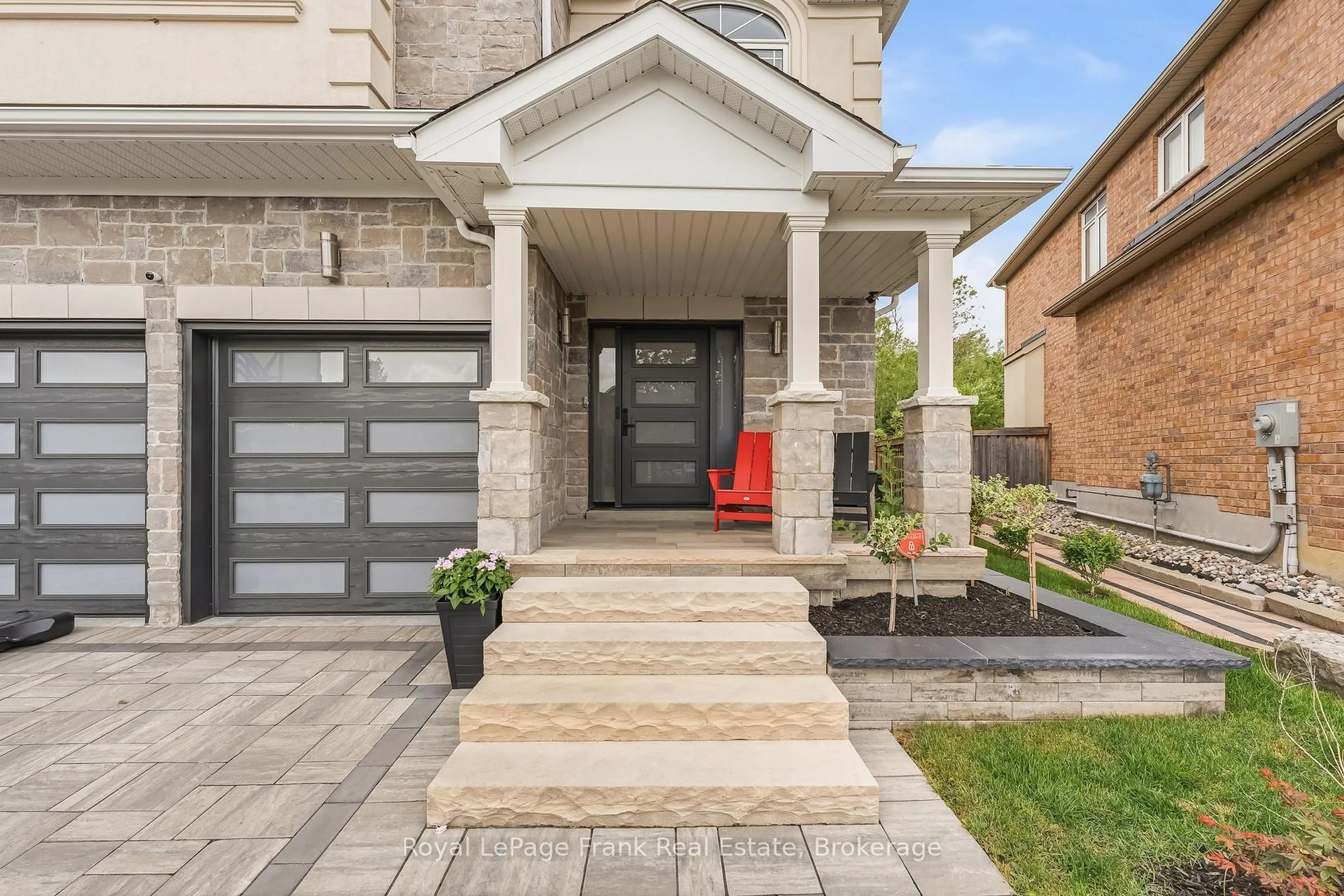 Home with brick exterior material, street for 24 Rushlands Cres, Whitby Ontario L1R 0J8