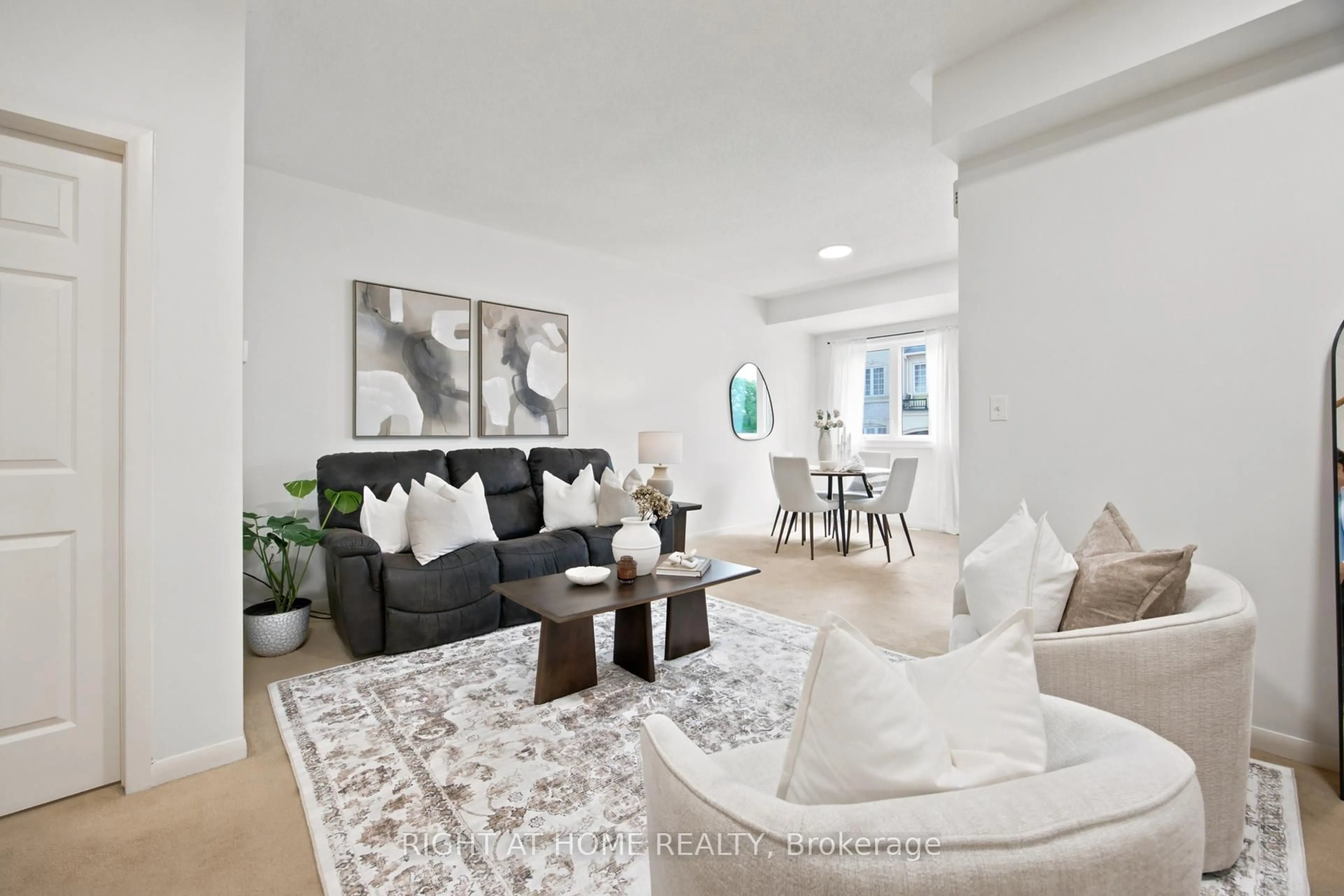 Living room with furniture, unknown for 1250 St.Martins Dr #105, Pickering Ontario L1W 0A2