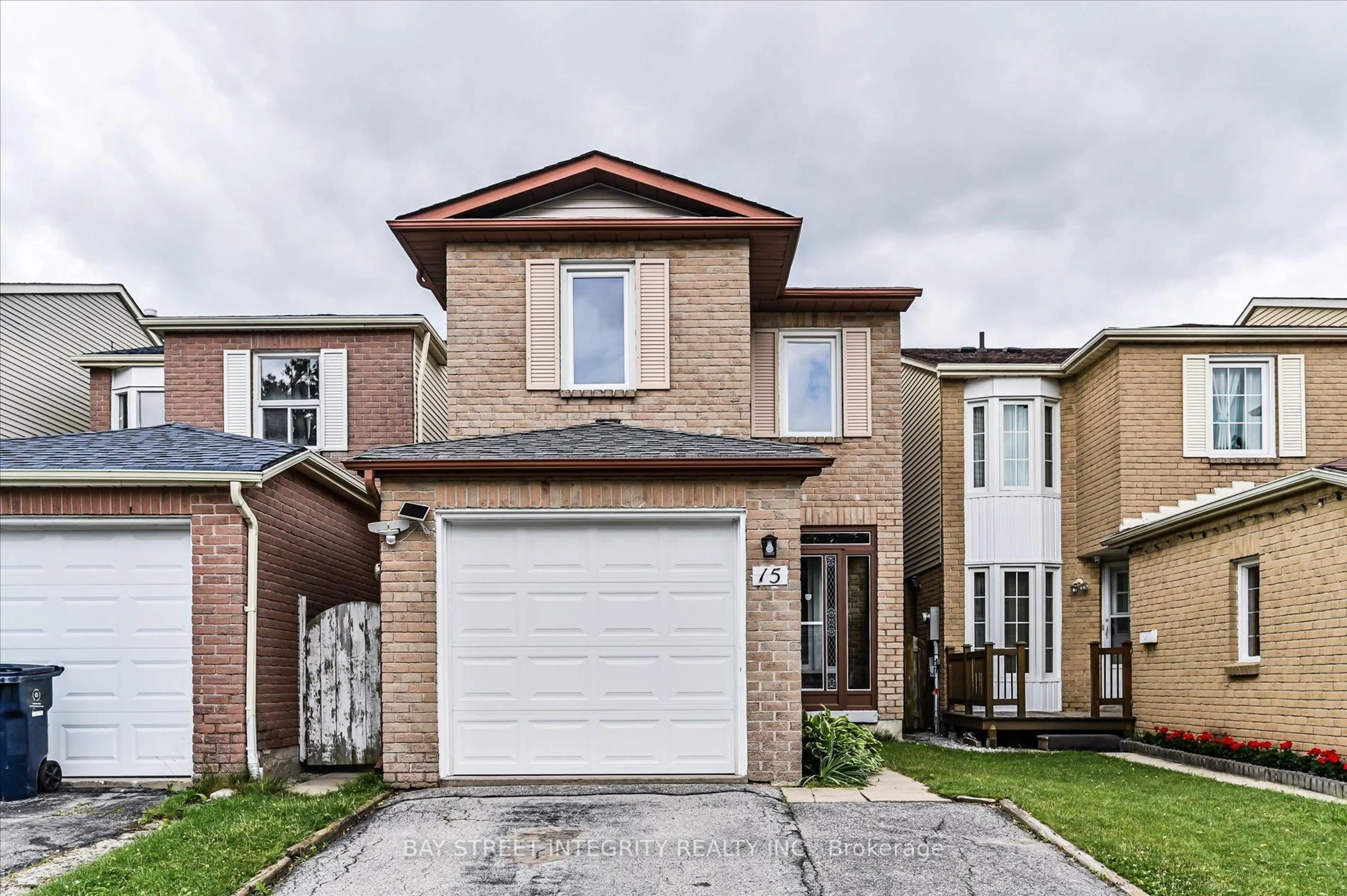 Home with brick exterior material, street for 15 Huntsmill Blvd, Toronto Ontario M1W 2Z8