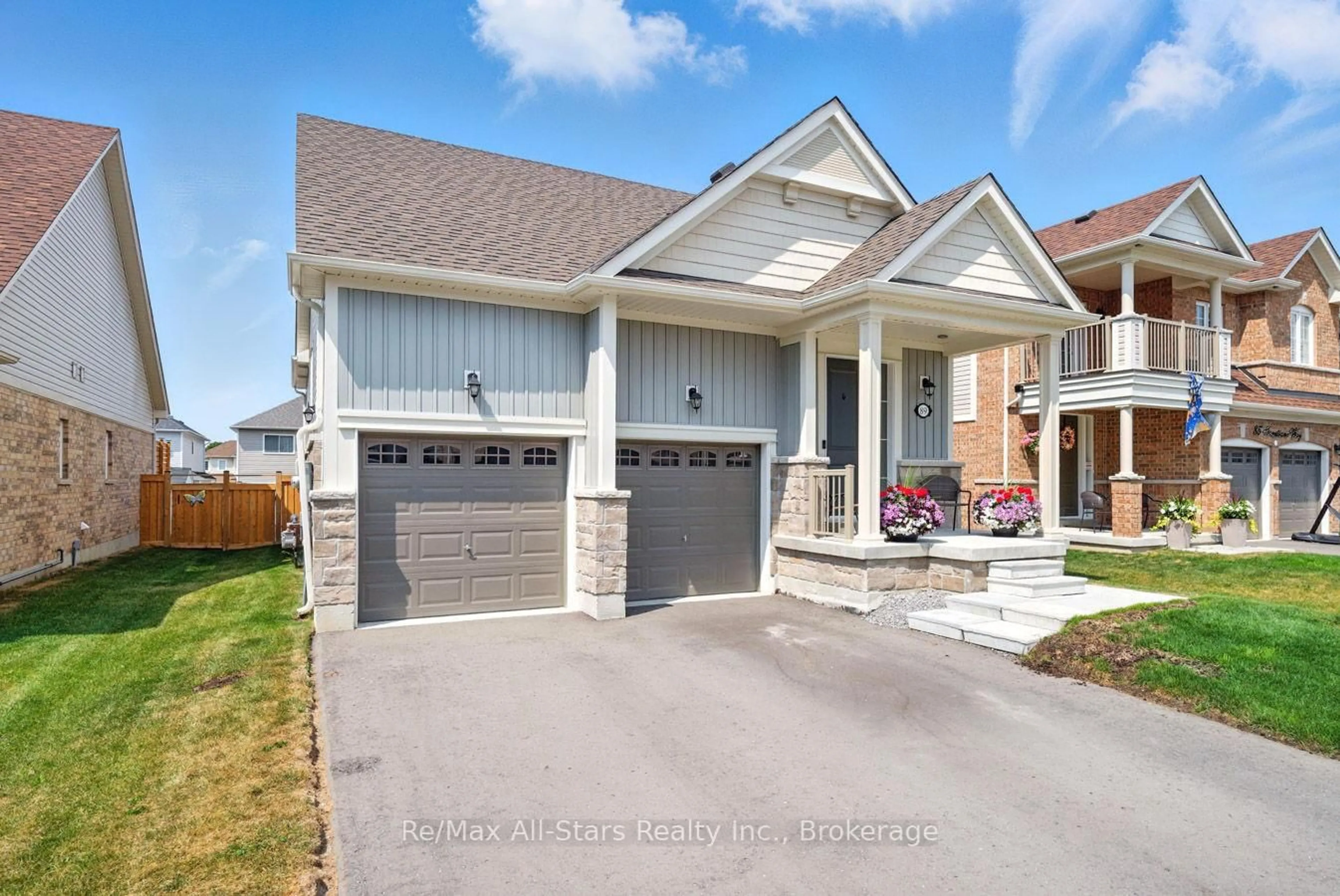 Home with brick exterior material, street for 89 Forestlane Way, Scugog Ontario L9L 0B1