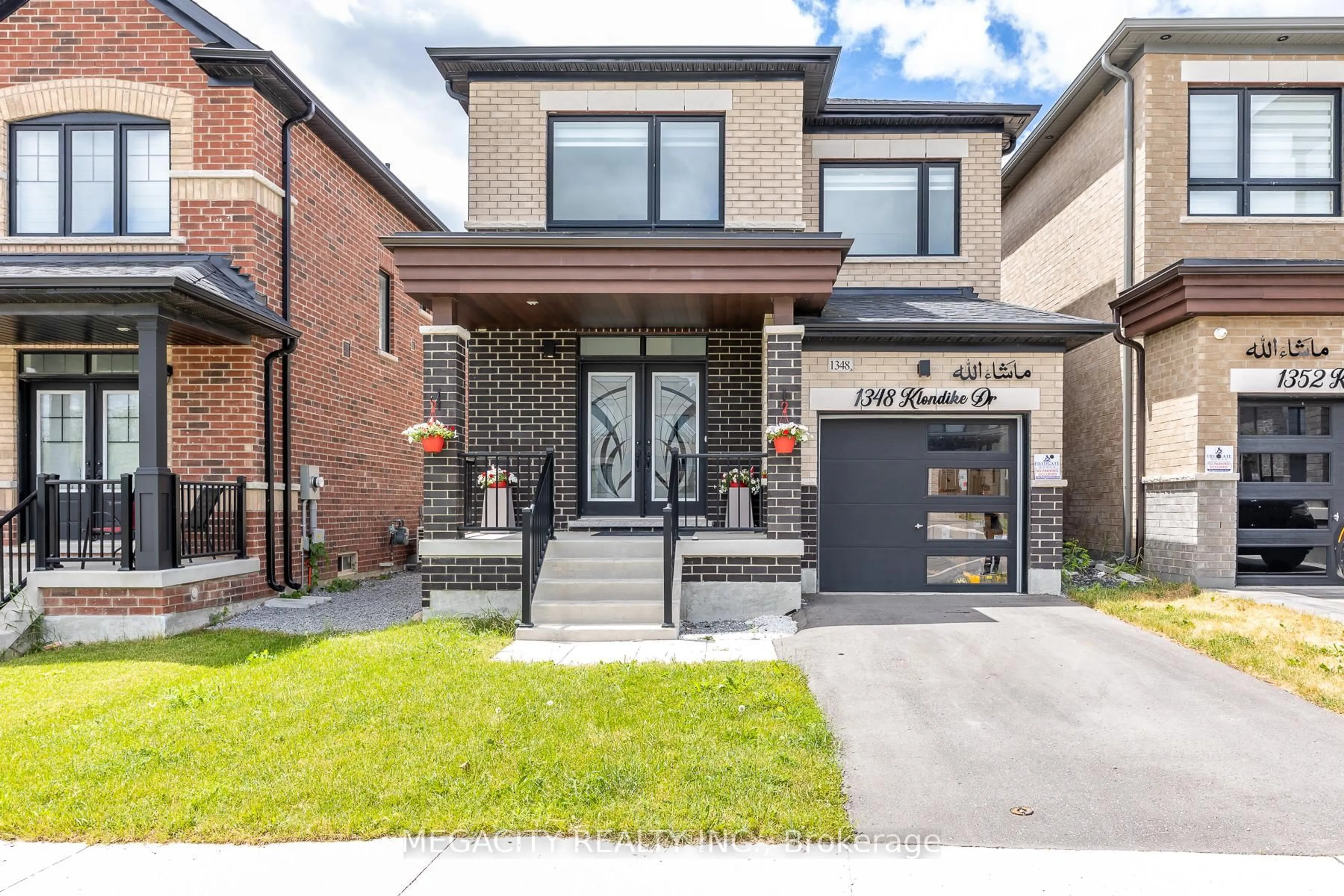 Home with brick exterior material, street for 1348 Klondike Dr, Oshawa Ontario L1L 0T1