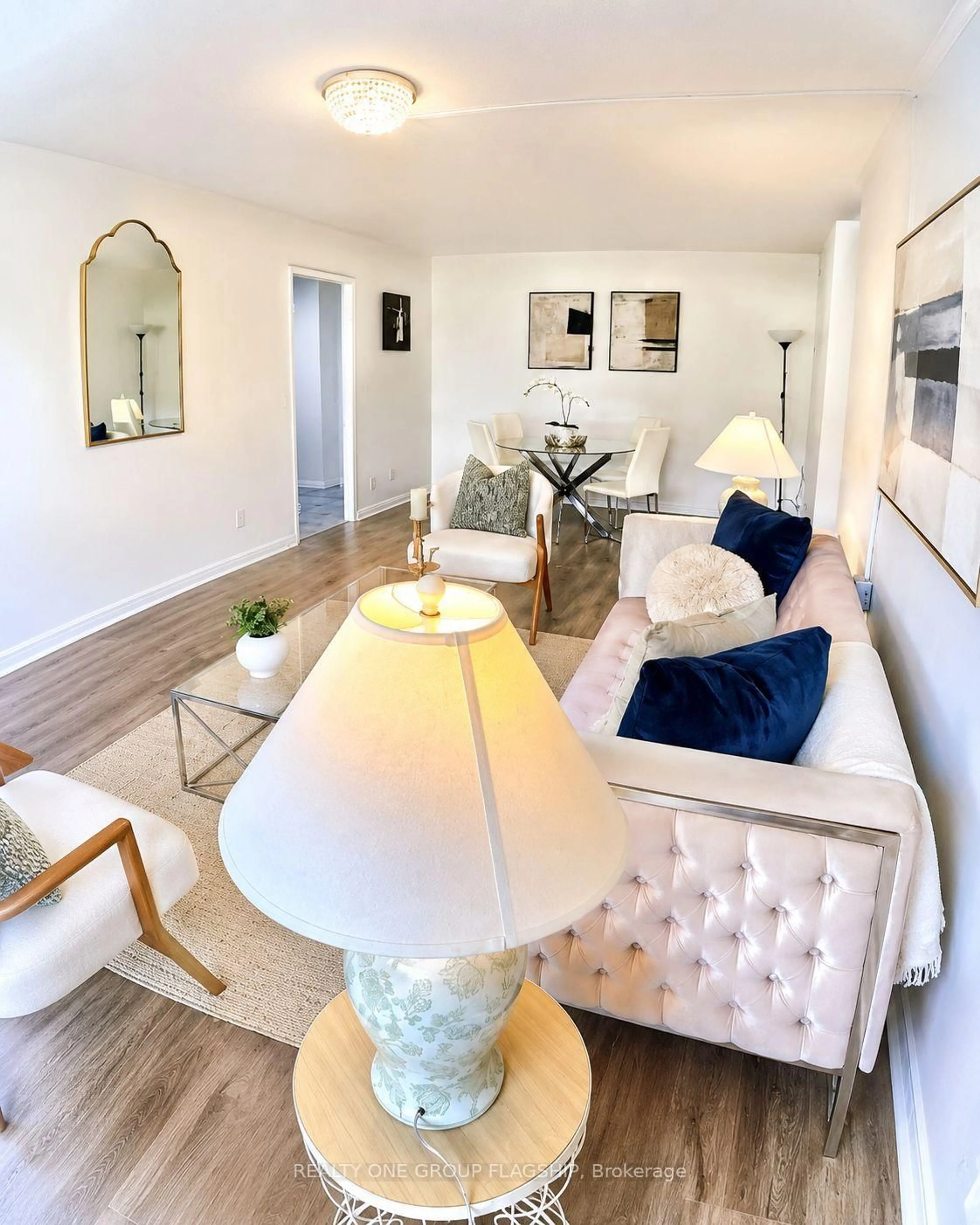 Living room with furniture, unknown for 20 Gilder Dr Dr #505, Toronto Ontario M1K 5E1