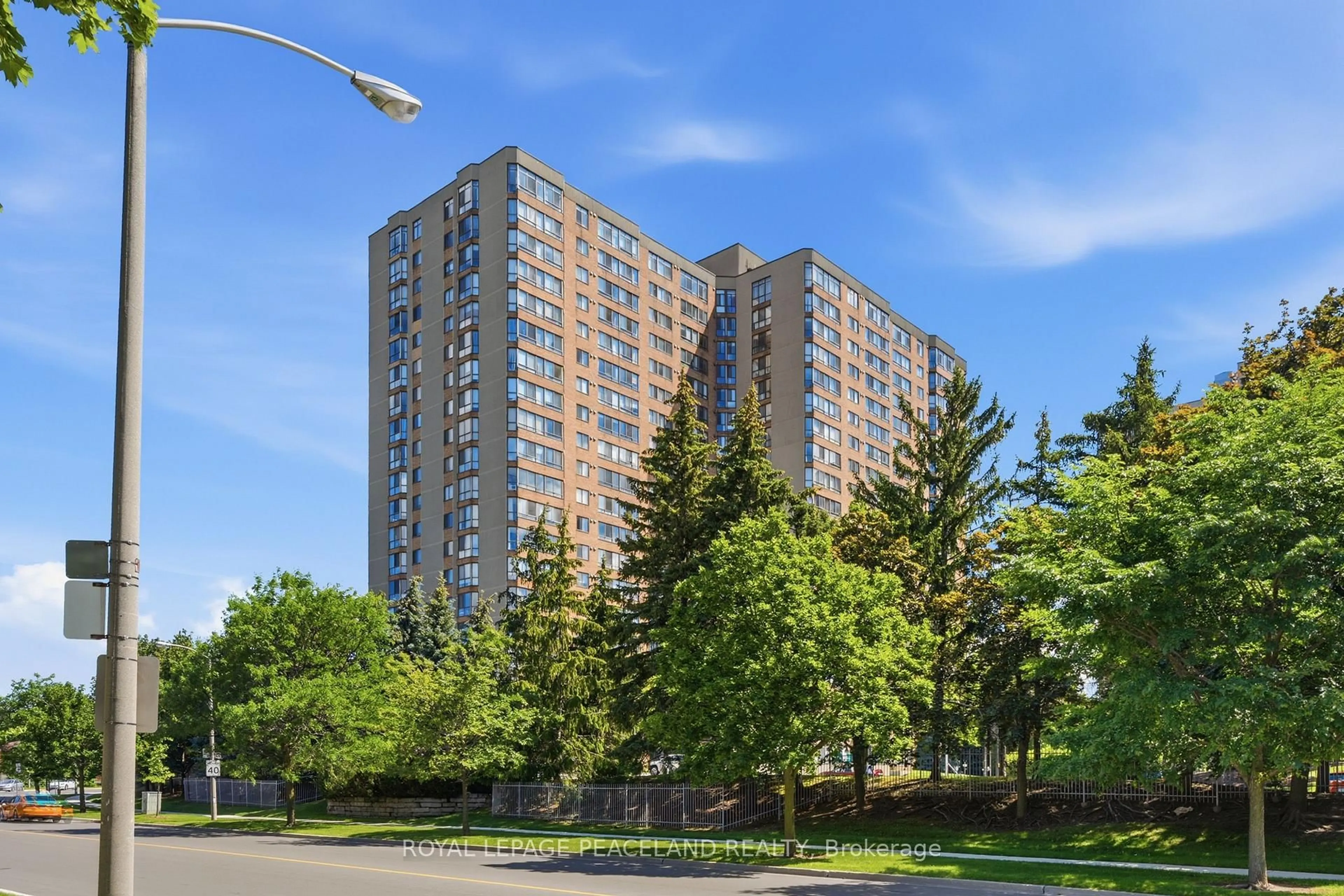 Patio, building for 55 Bamburgh Circ #PH13, Toronto Ontario M1W 3V4