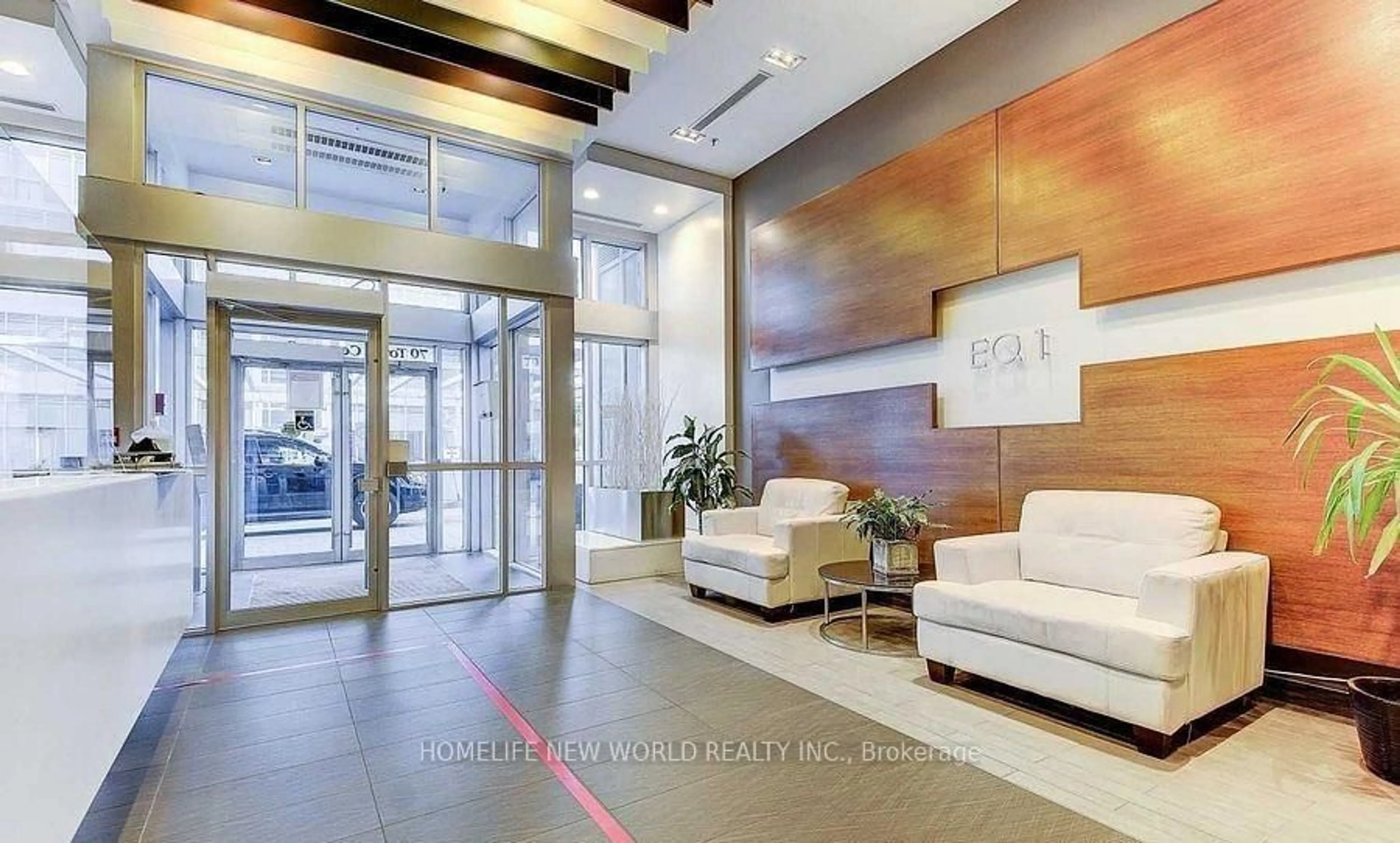 Lobby for 70 Town Centre Crt #1202, Toronto Ontario M1P 0B2