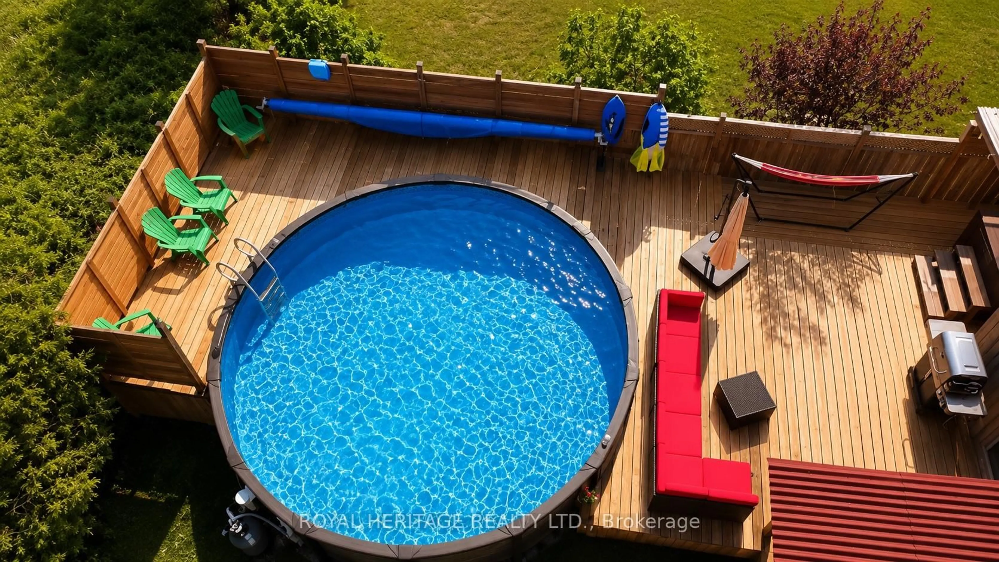 Pool for 23 Hooper Sq, Clarington Ontario L1C 4X7