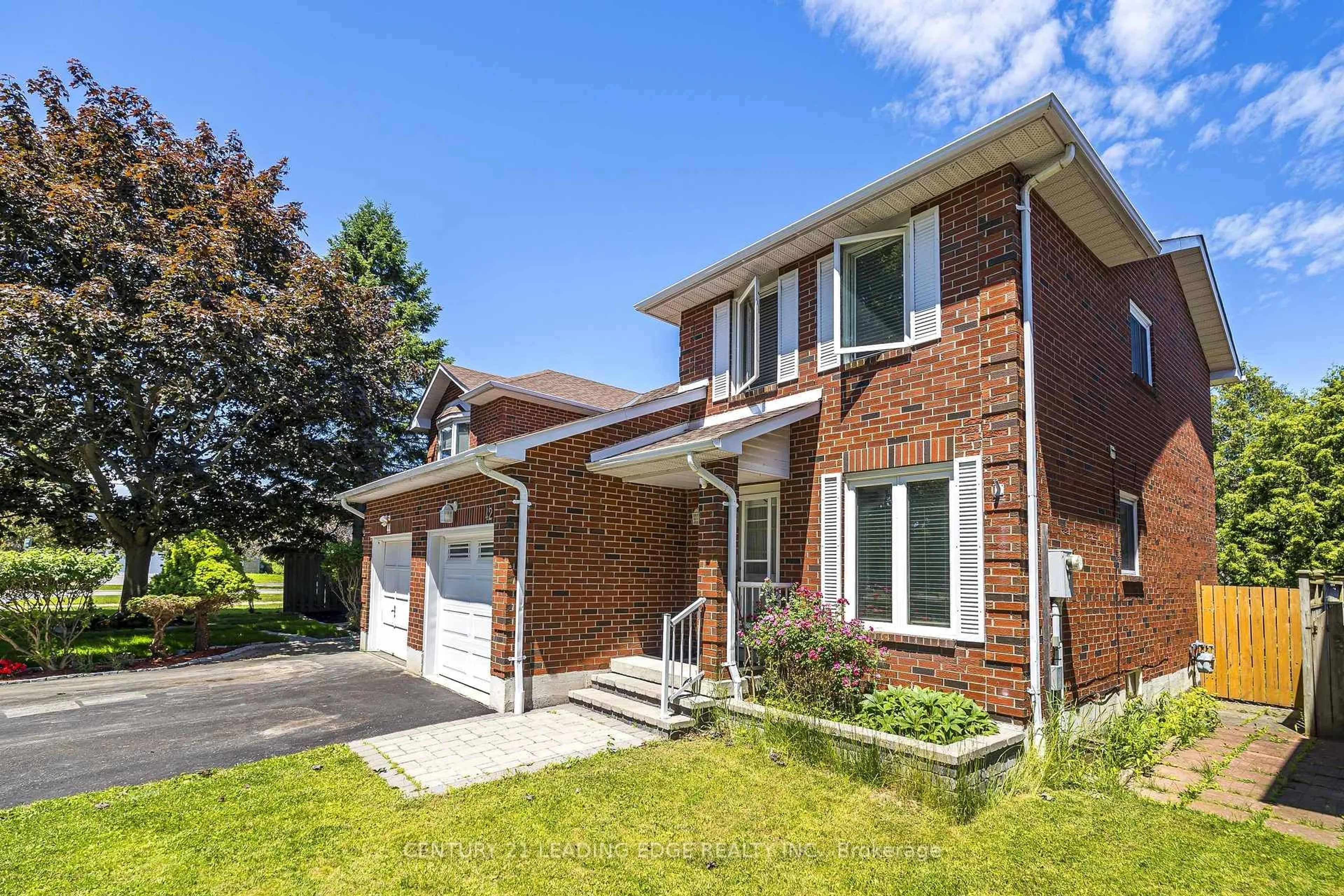 Home with brick exterior material, street for 42 Hewitt Cres, Ajax Ontario L1S 7A4