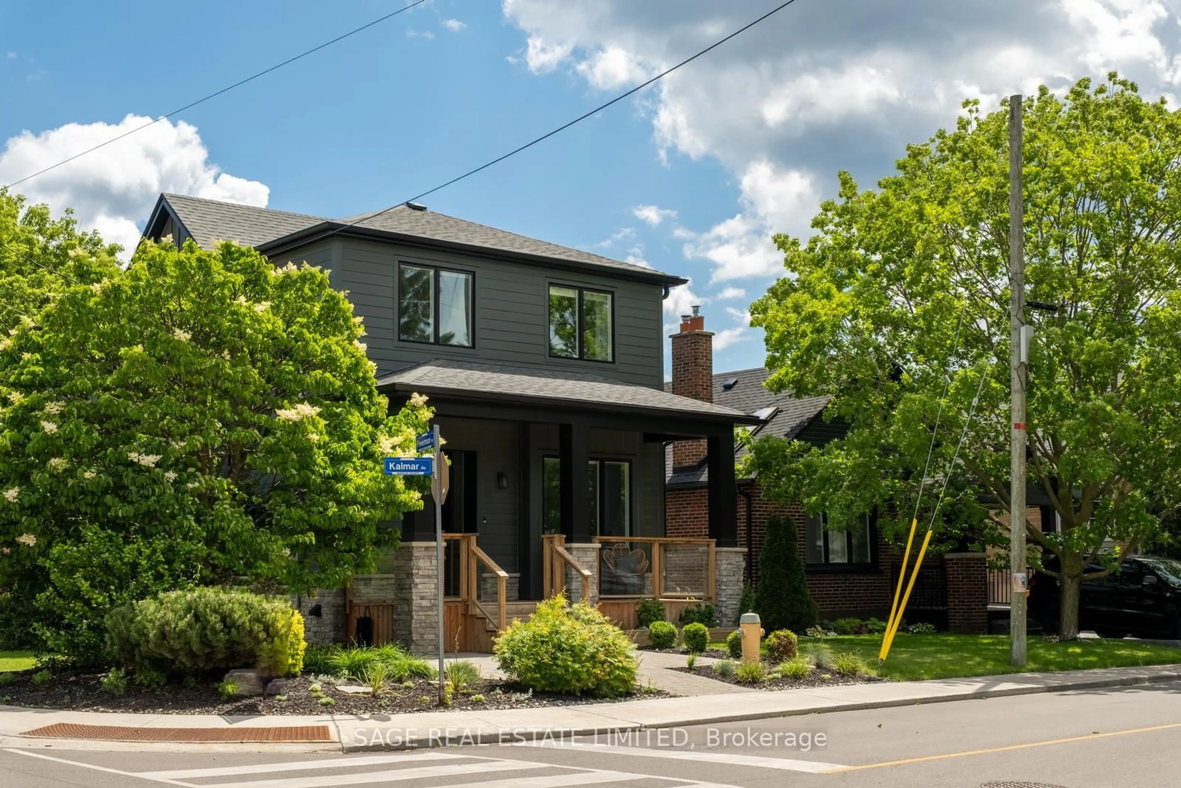 Home with brick exterior material, street for 59 Kalmar Ave, Toronto Ontario M1N 3G2