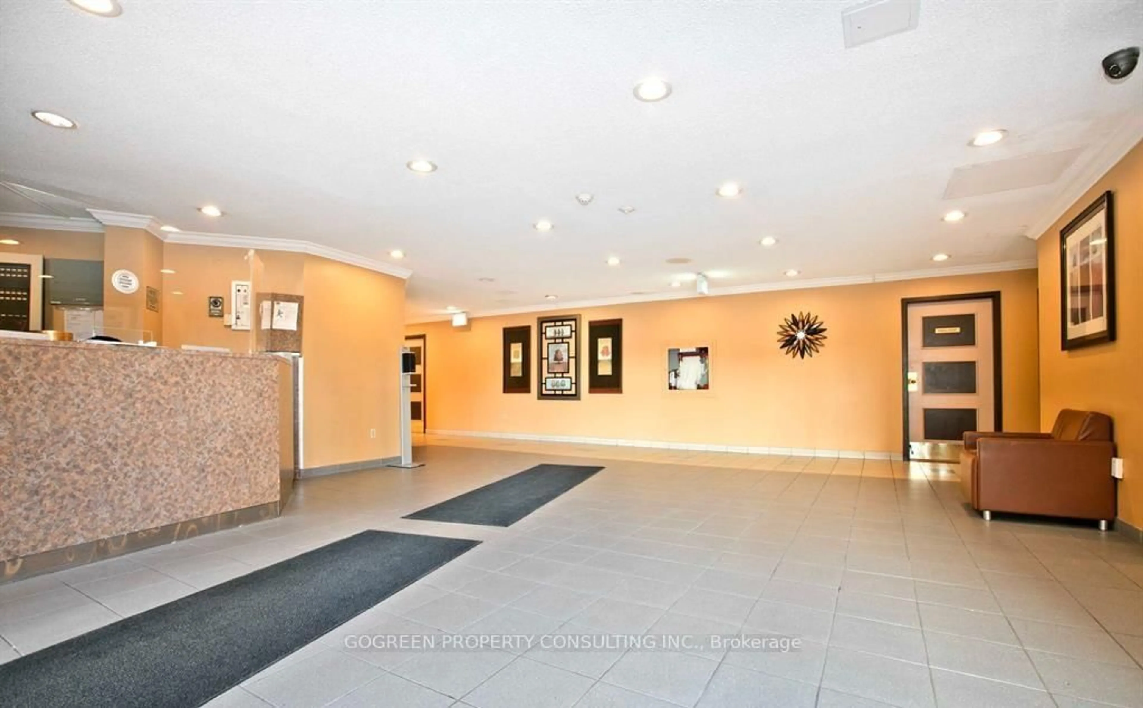 Lobby for 3050 Ellesmere Rd #602, Toronto Ontario M1E 5E6