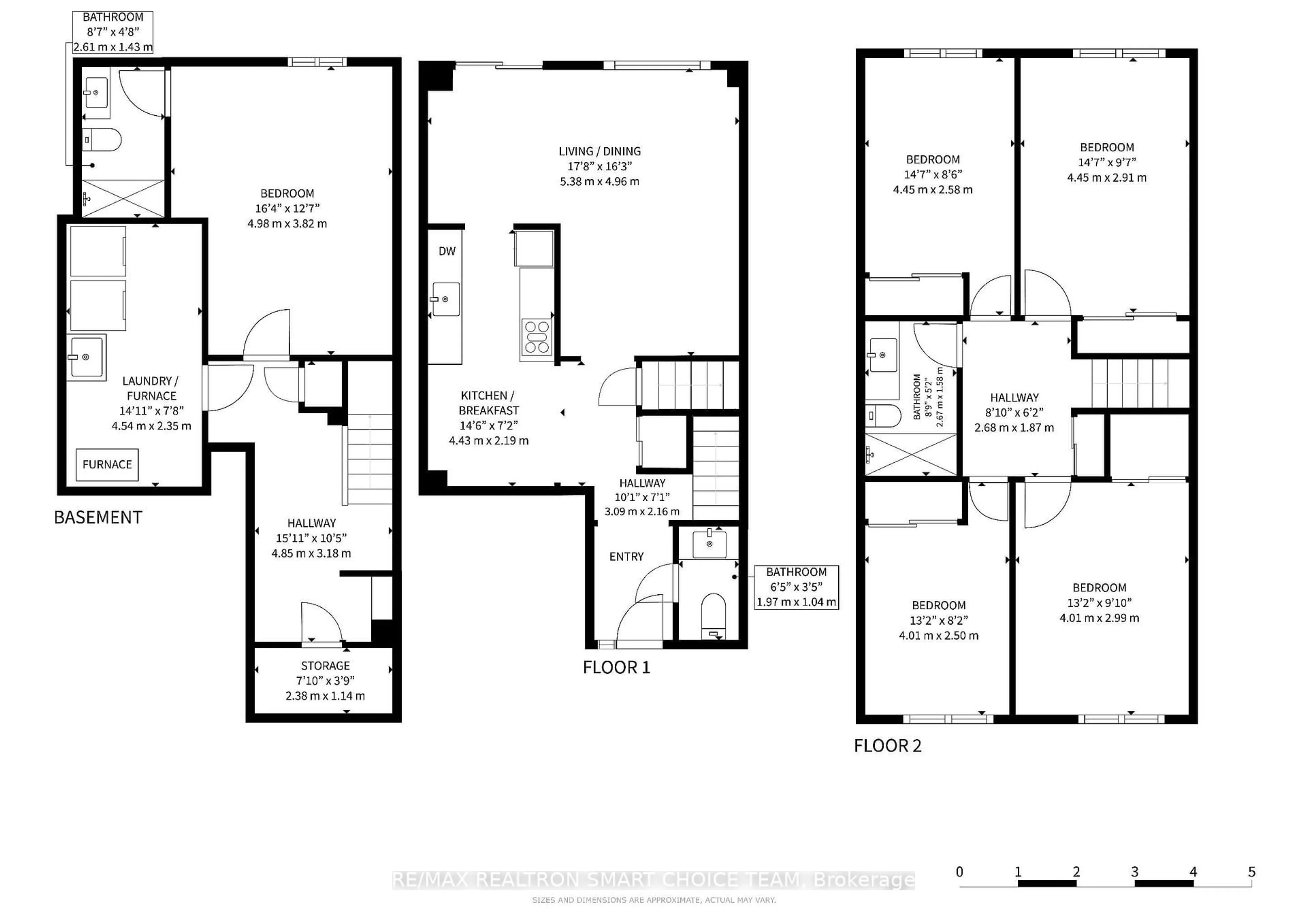 Floor plan for 40 Dundalk Dr #27, Toronto Ontario M1P 4S3