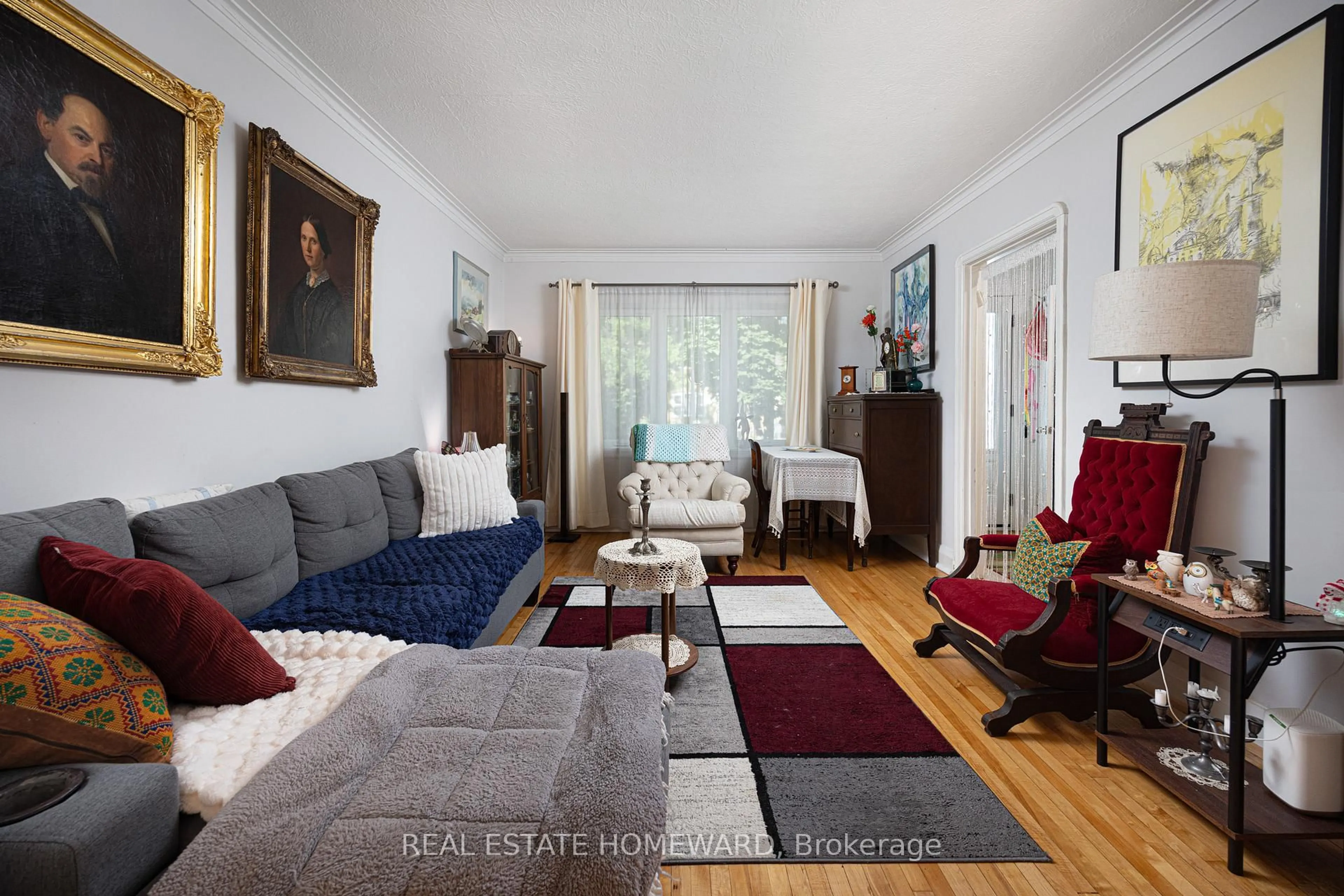 Living room with furniture, unknown for 69 Hertle Ave, Toronto Ontario M4L 2T3