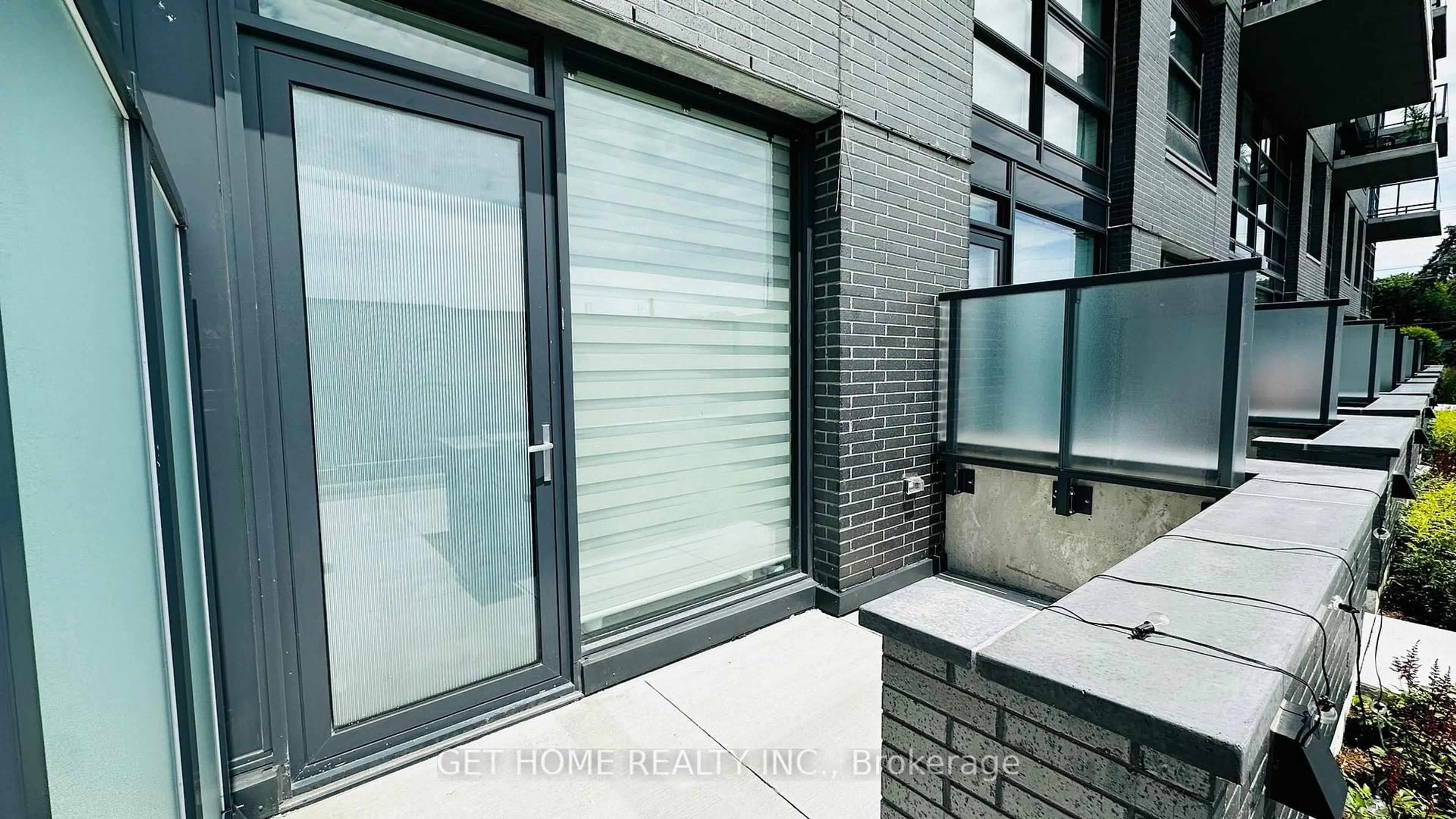 Balcony in the apartment, unknown for 1614 Charles St #153 D, Whitby Ontario L1N 0P4