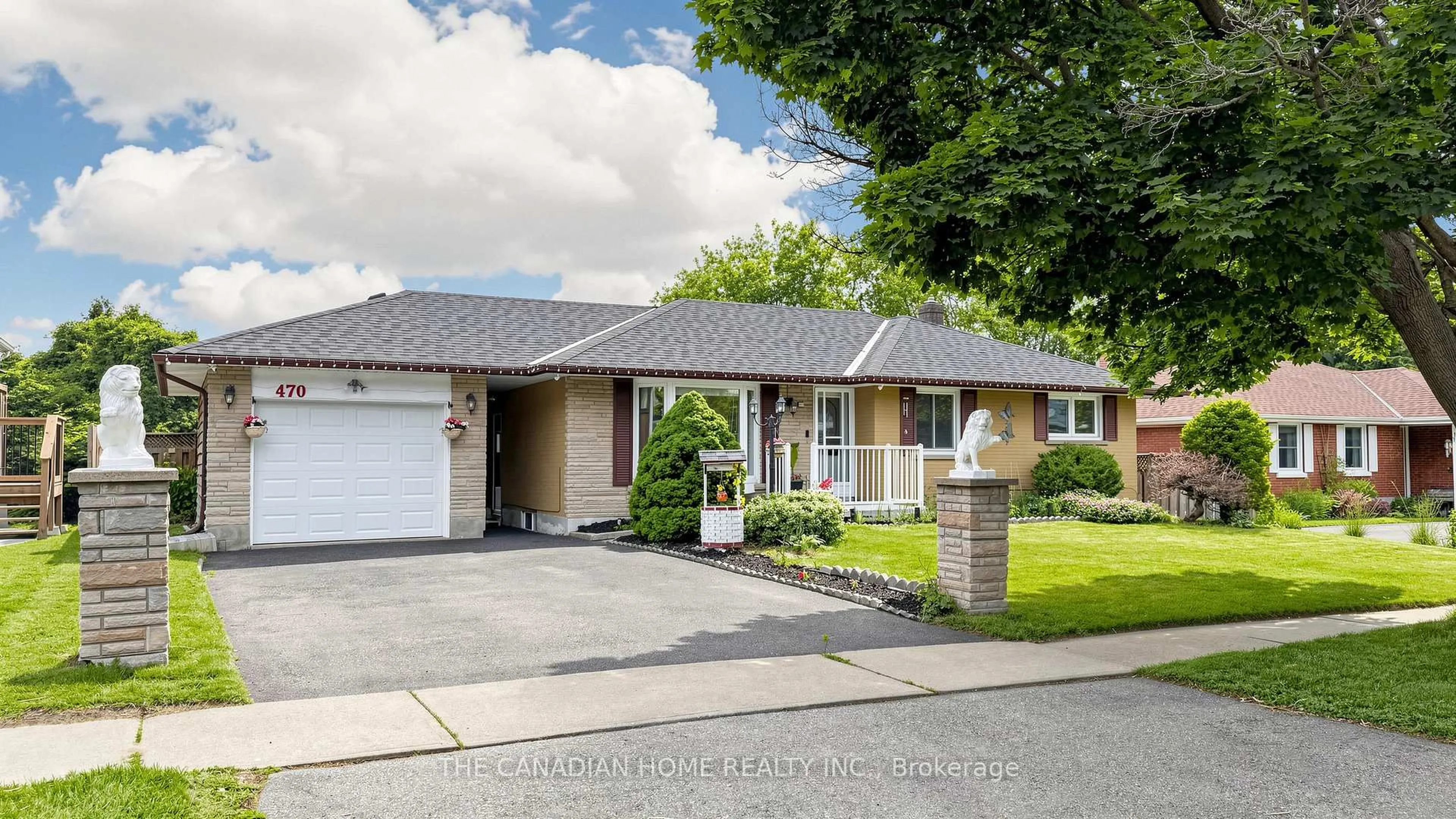 Home with brick exterior material, street for 470 Cromwell Ave, Oshawa Ontario L1J 4V2