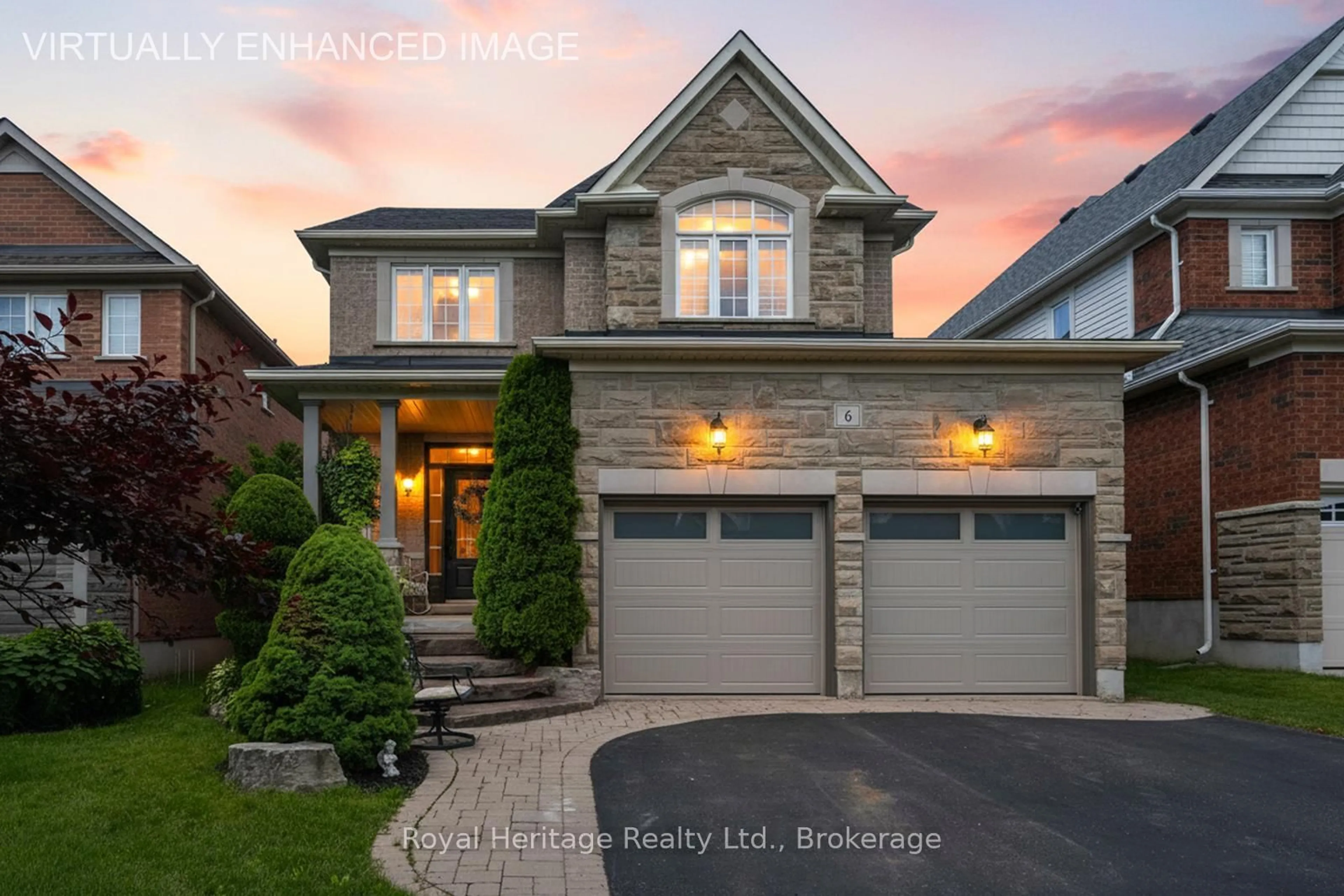 Home with brick exterior material, street for 6 Goodall Cres, Clarington Ontario L1C 0G2