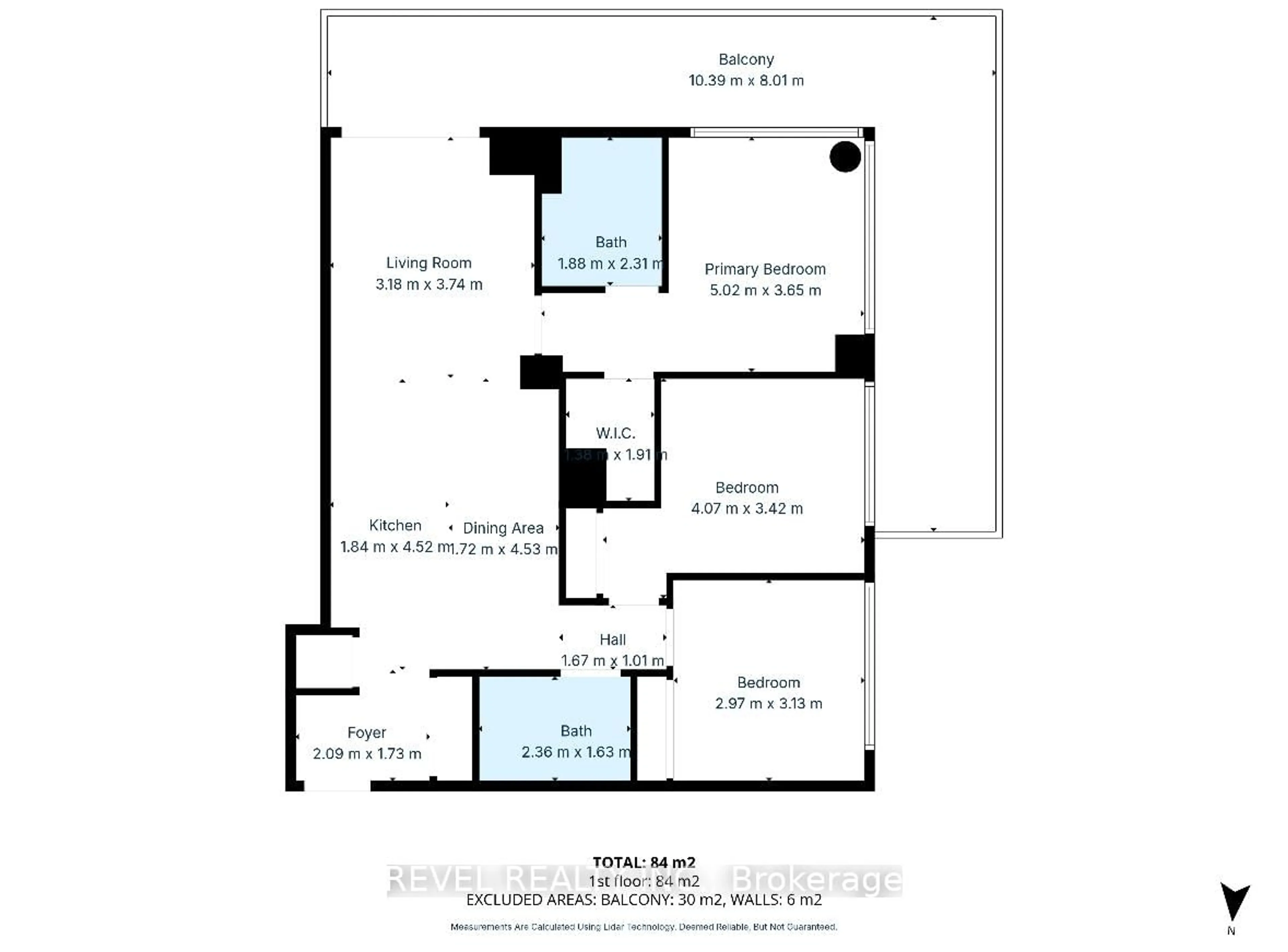 Floor plan for 1455 Celebration Dr #1704, Pickering Ontario L1W 0C3