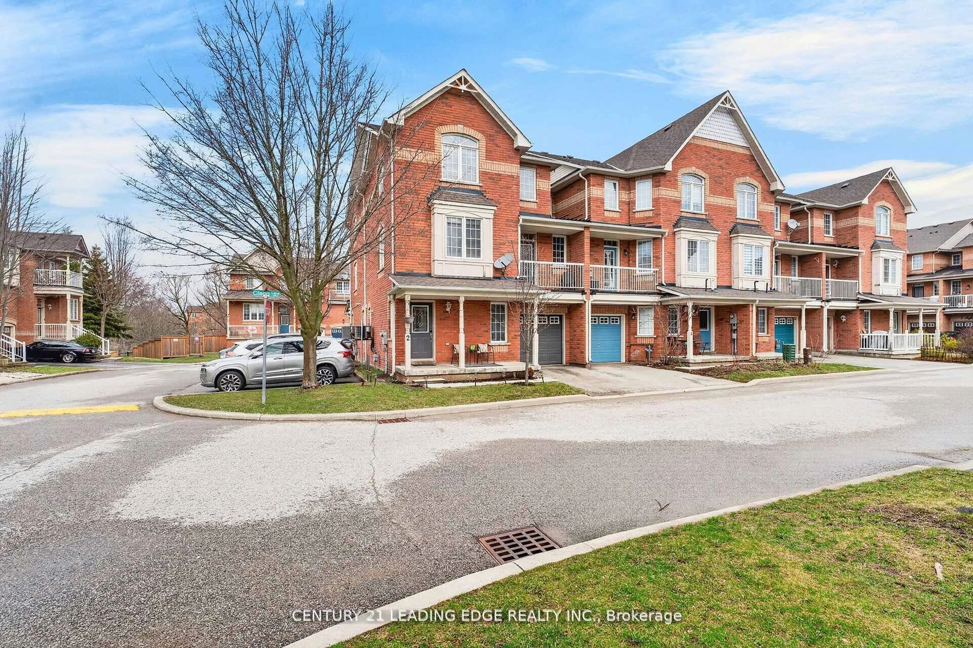 A pic from outside/outdoor area/front of a property/back of a property/a pic from drone, street for 2 Clegg Lane, Ajax Ontario L1S 7S5
