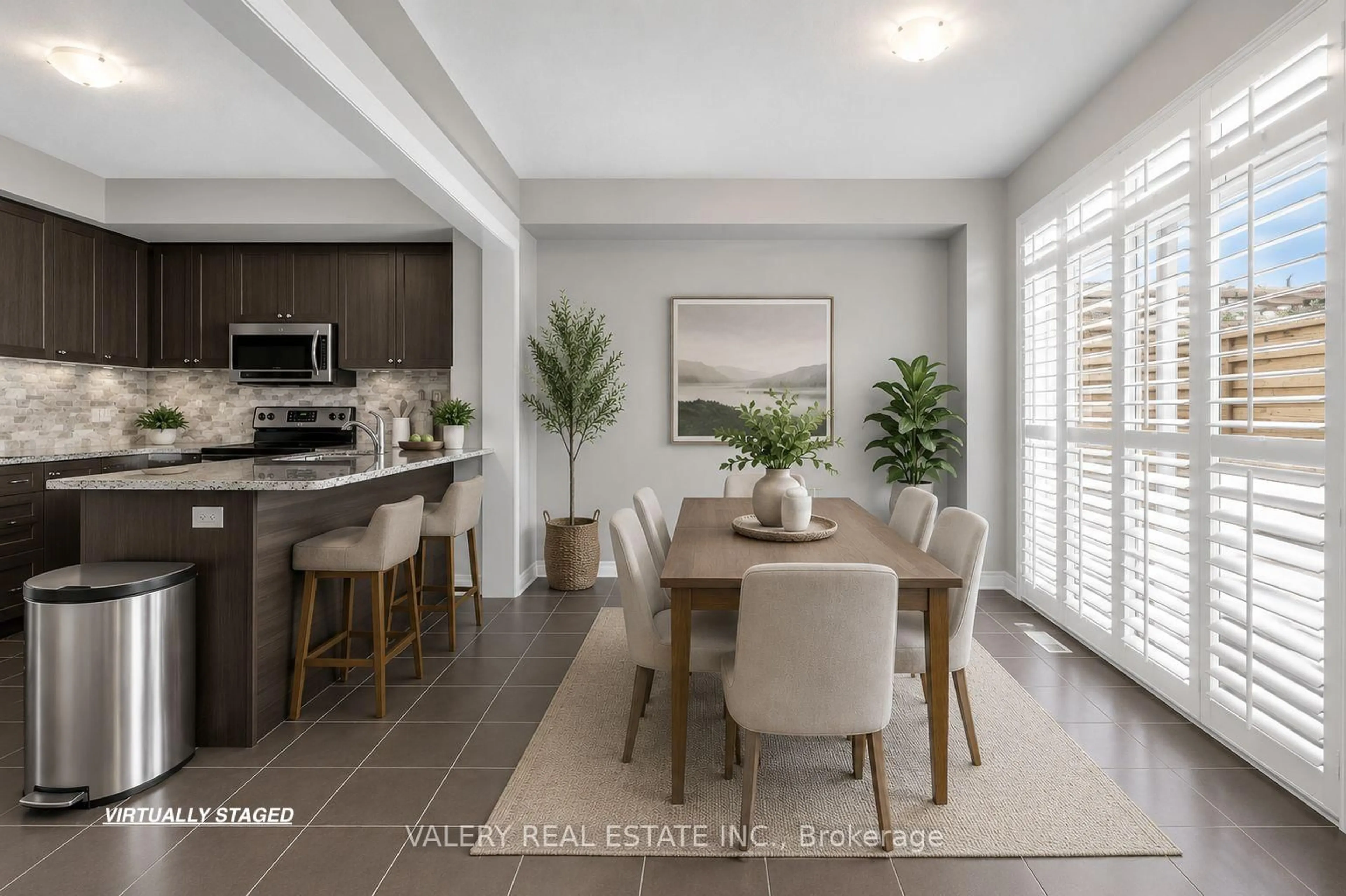 Open concept kitchen, ceramic/tile floor for 20 McDonald Cres, Clarington Ontario L1B 0E2