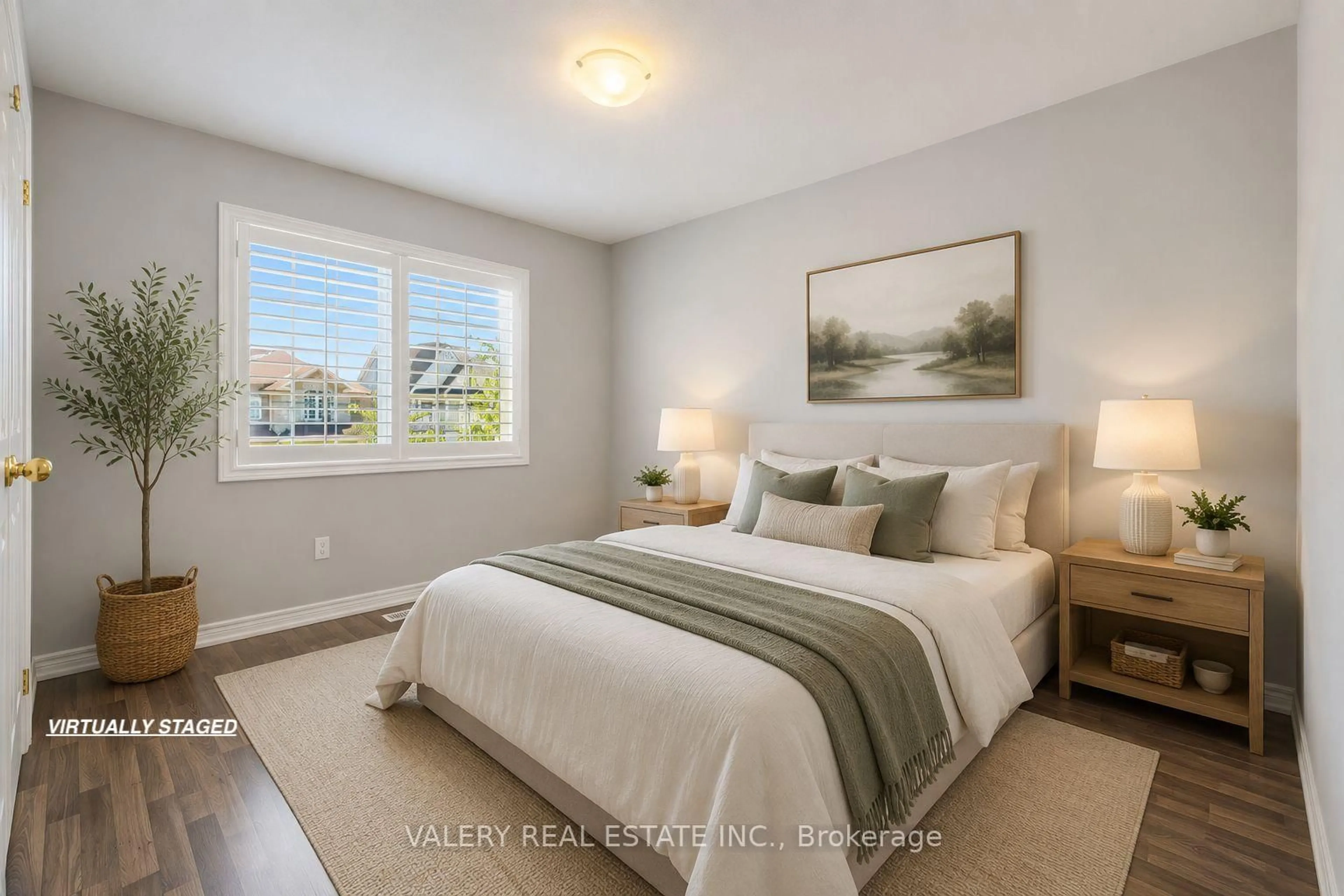 Bedroom with bed, unknown for 20 McDonald Cres, Clarington Ontario L1B 0E2