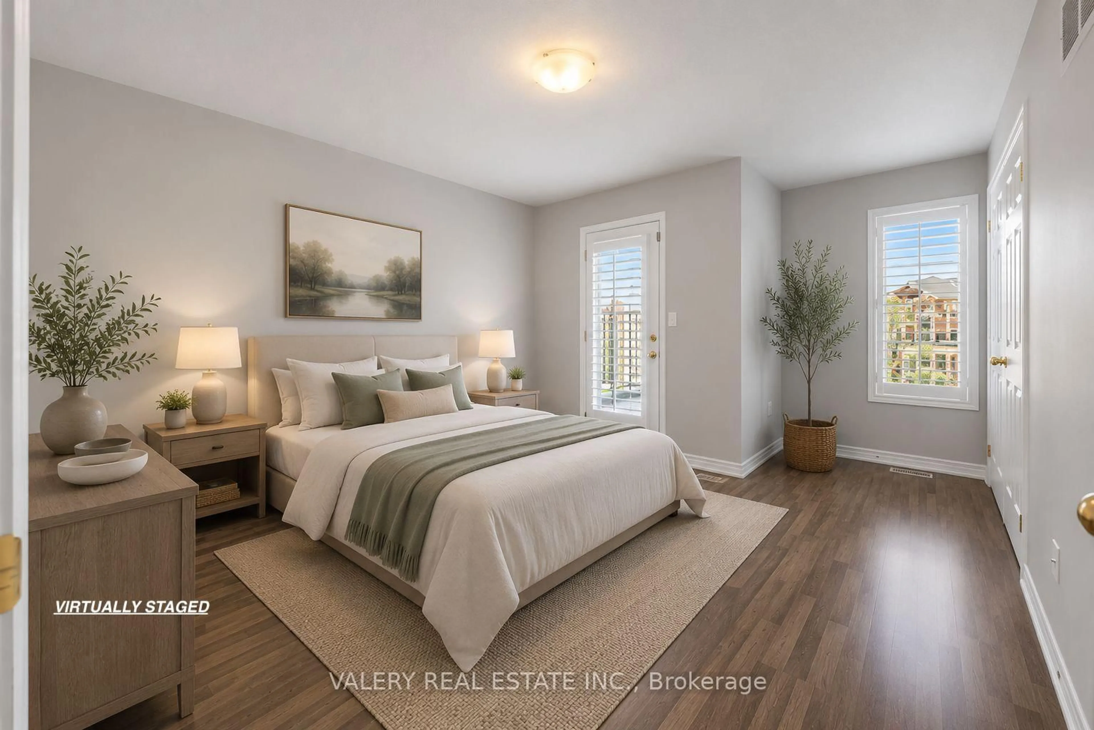 Bedroom with bed, unknown for 20 McDonald Cres, Clarington Ontario L1B 0E2