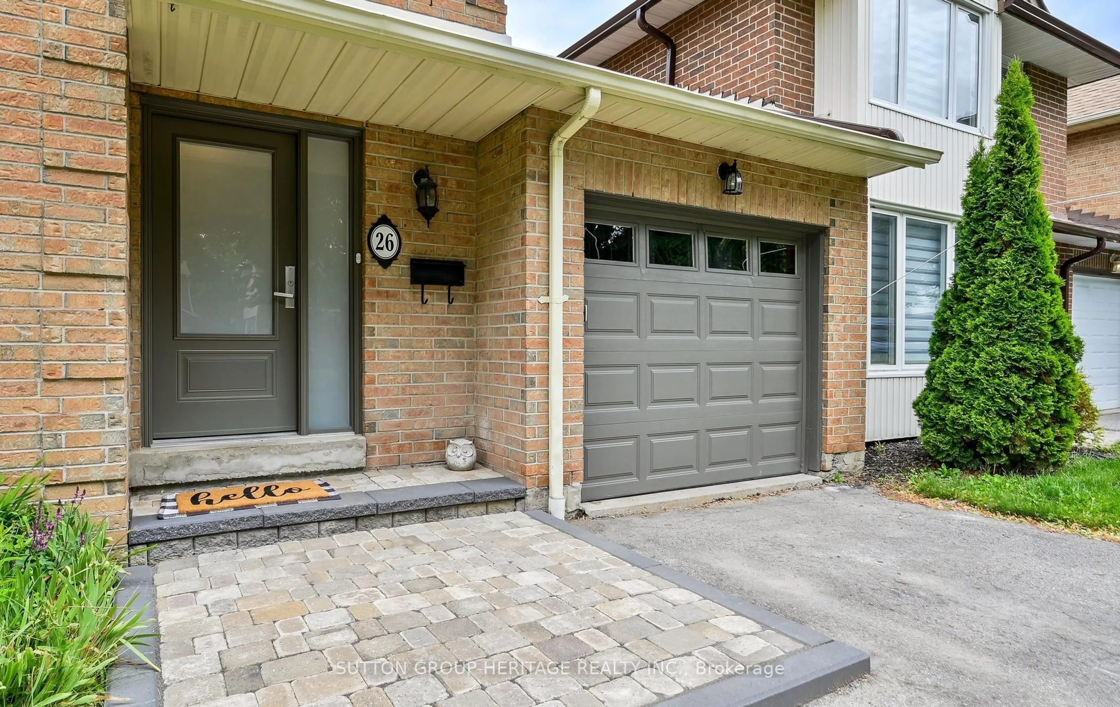 Home with brick exterior material, street for 26 Fearn Cres, Ajax Ontario L1S 5L6