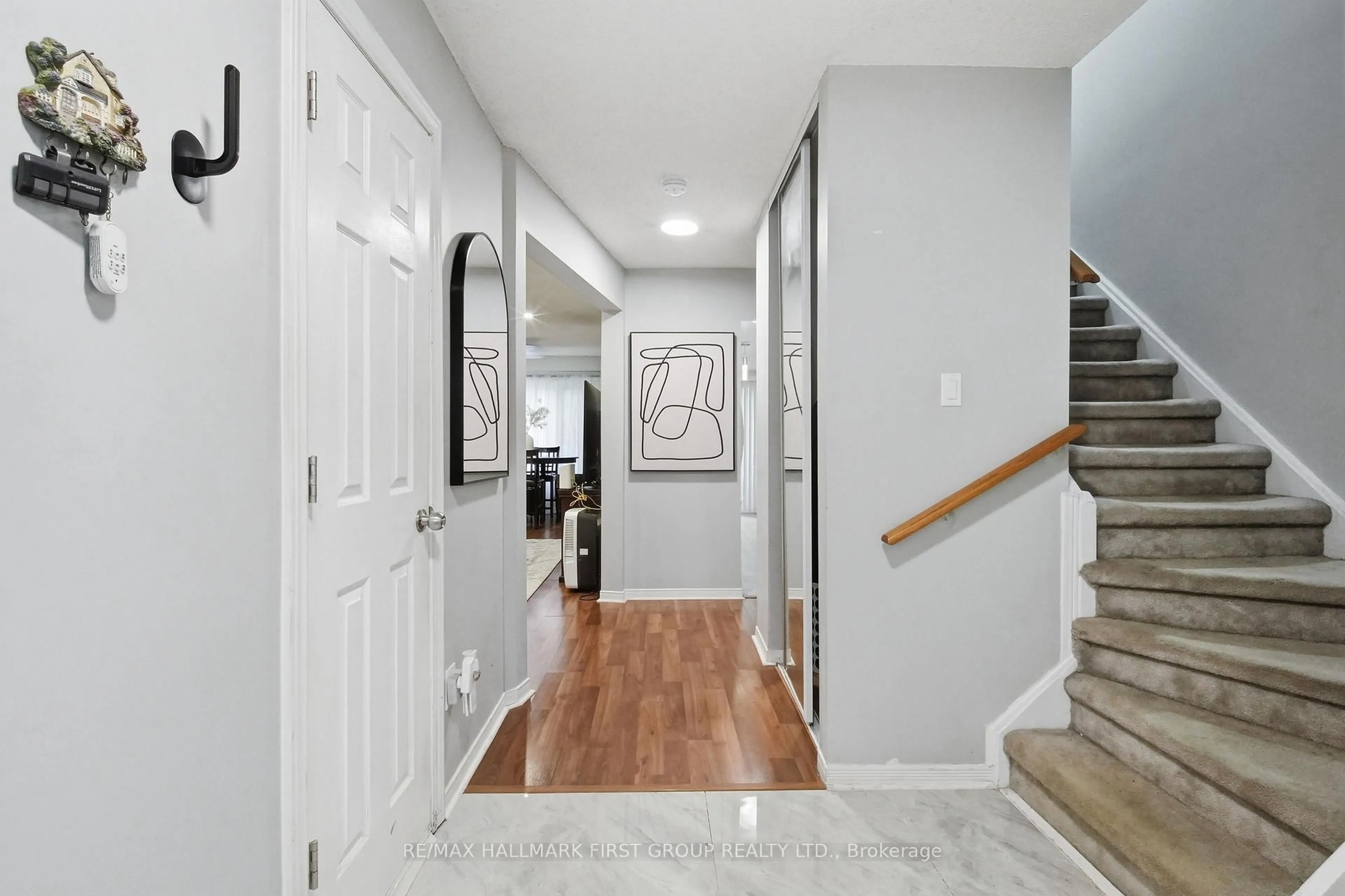 Indoor entryway for 73 Hughes Cres, Ajax Ontario L1T 3P8